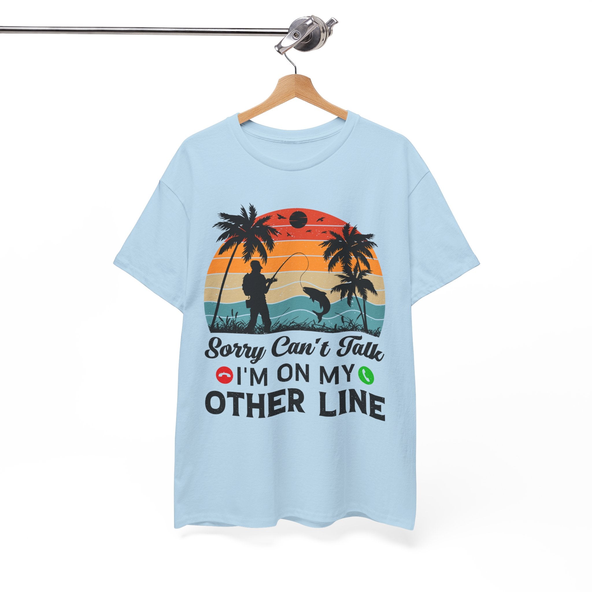 Funny Fishing T-Shirt – On My Other Line