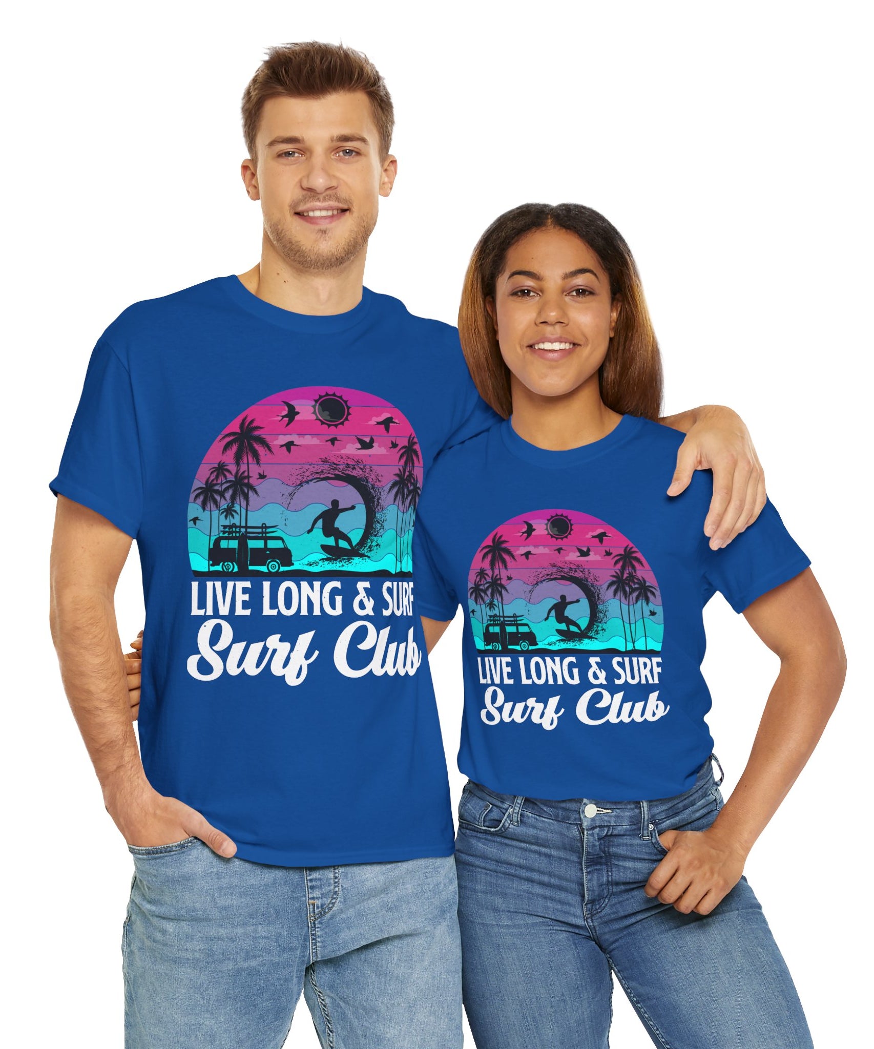 Surf Club Beach Sunset T-Shirt