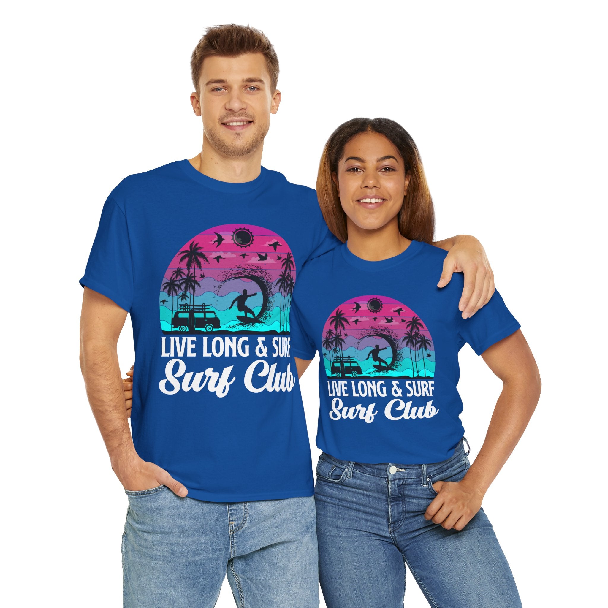 Surf Club Beach Sunset T-Shirt