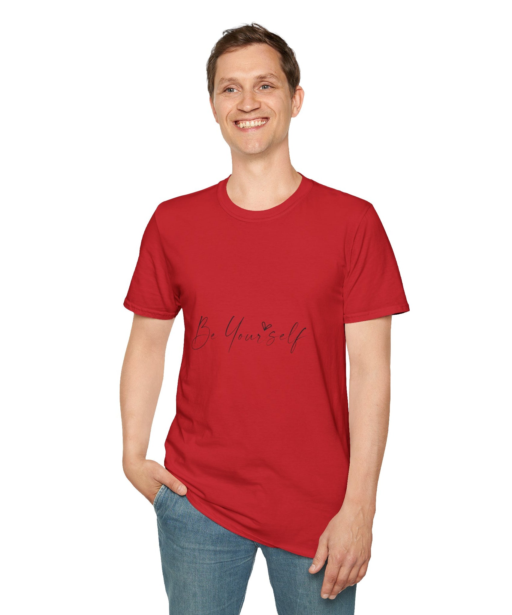 Unisex T-Shirt – "Be Yourself" Quote Tee - Positive Affirmation Shirt for Friends, Inspirational Tee - Gallory Hive