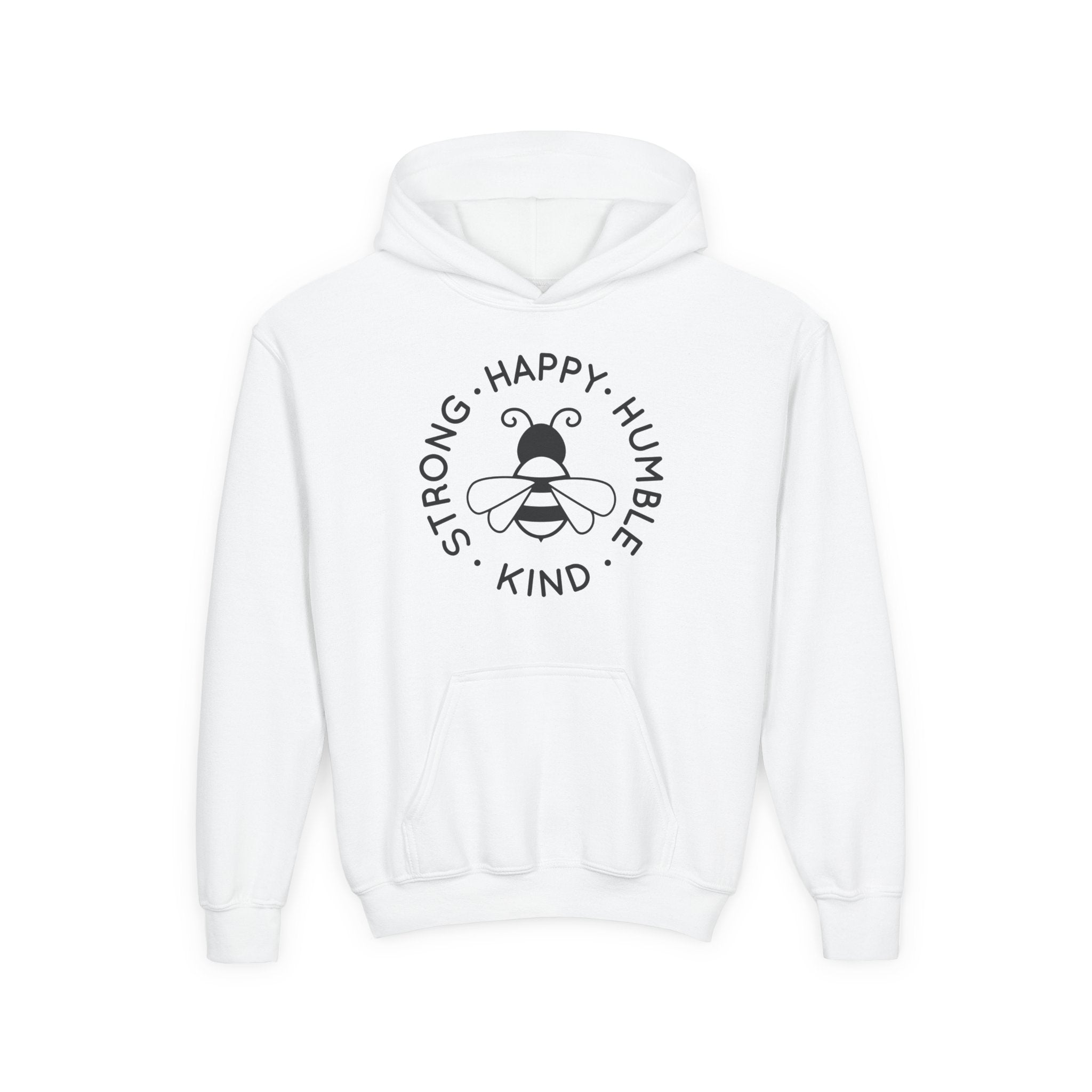 Unisex Kid's "Strong Happy Humble Kind" Hoodie