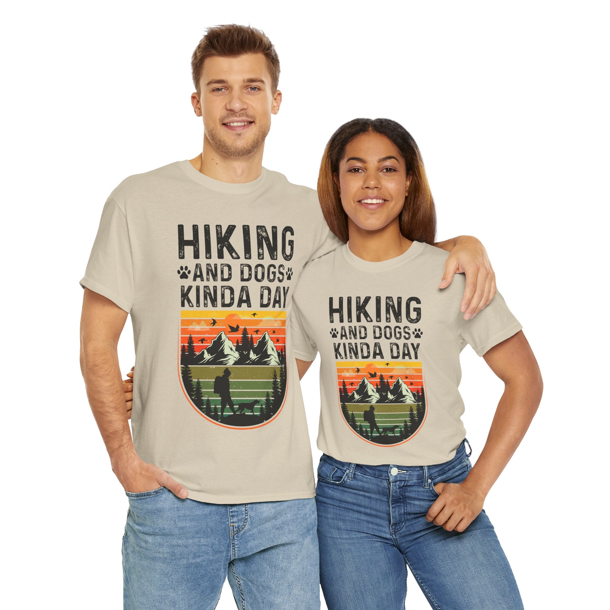Hiking Buddy Sunset Graphic Tee