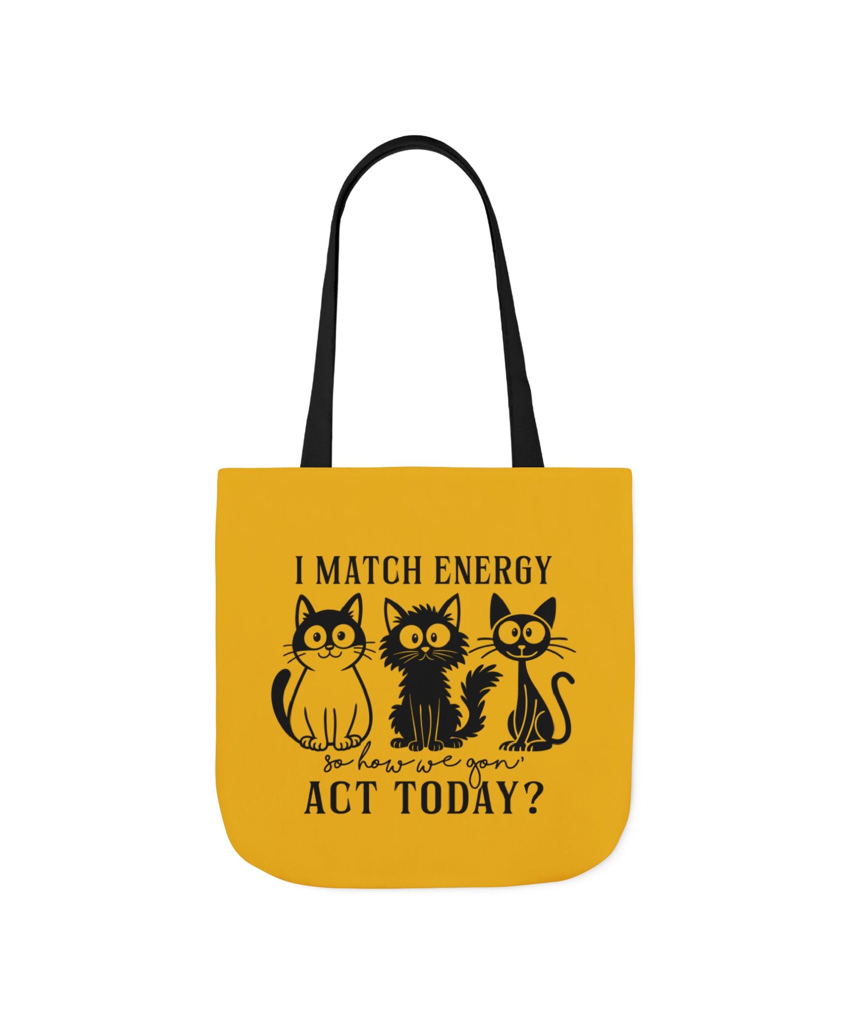 Cute Yellow Canvas Tote – Reusable Bag
