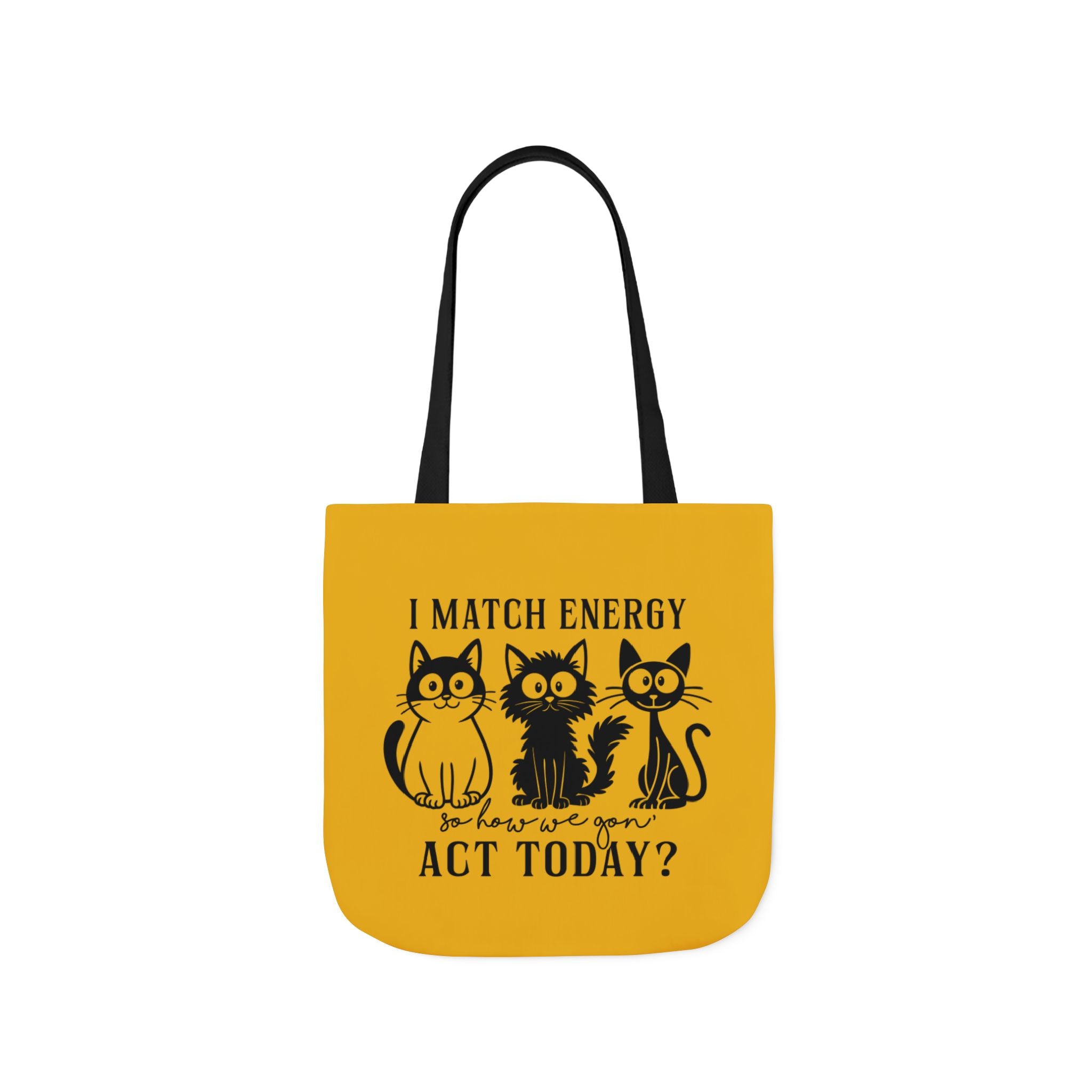 Cute Yellow Canvas Tote – Reusable Bag