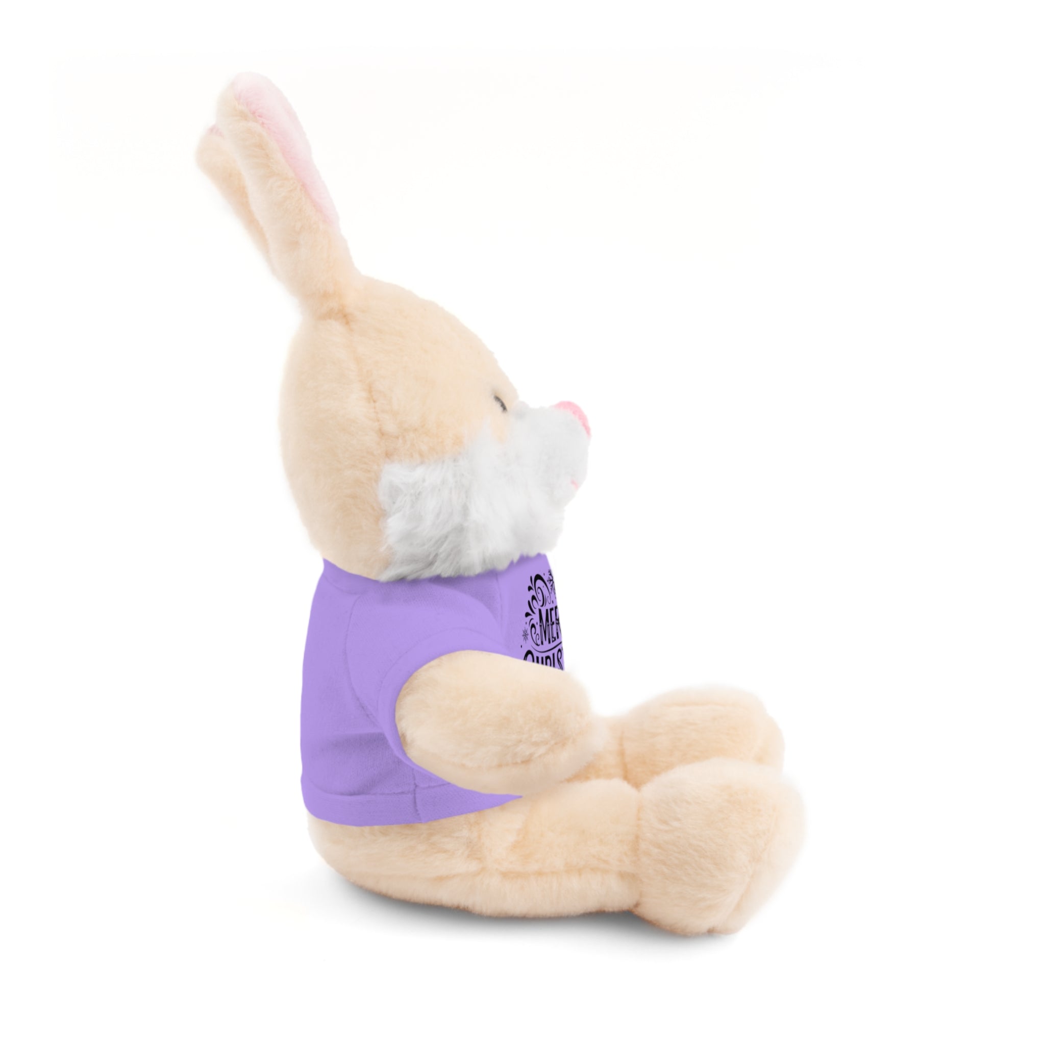 Festive Merry Christmas Stuffed Bunny | Gallory Hive