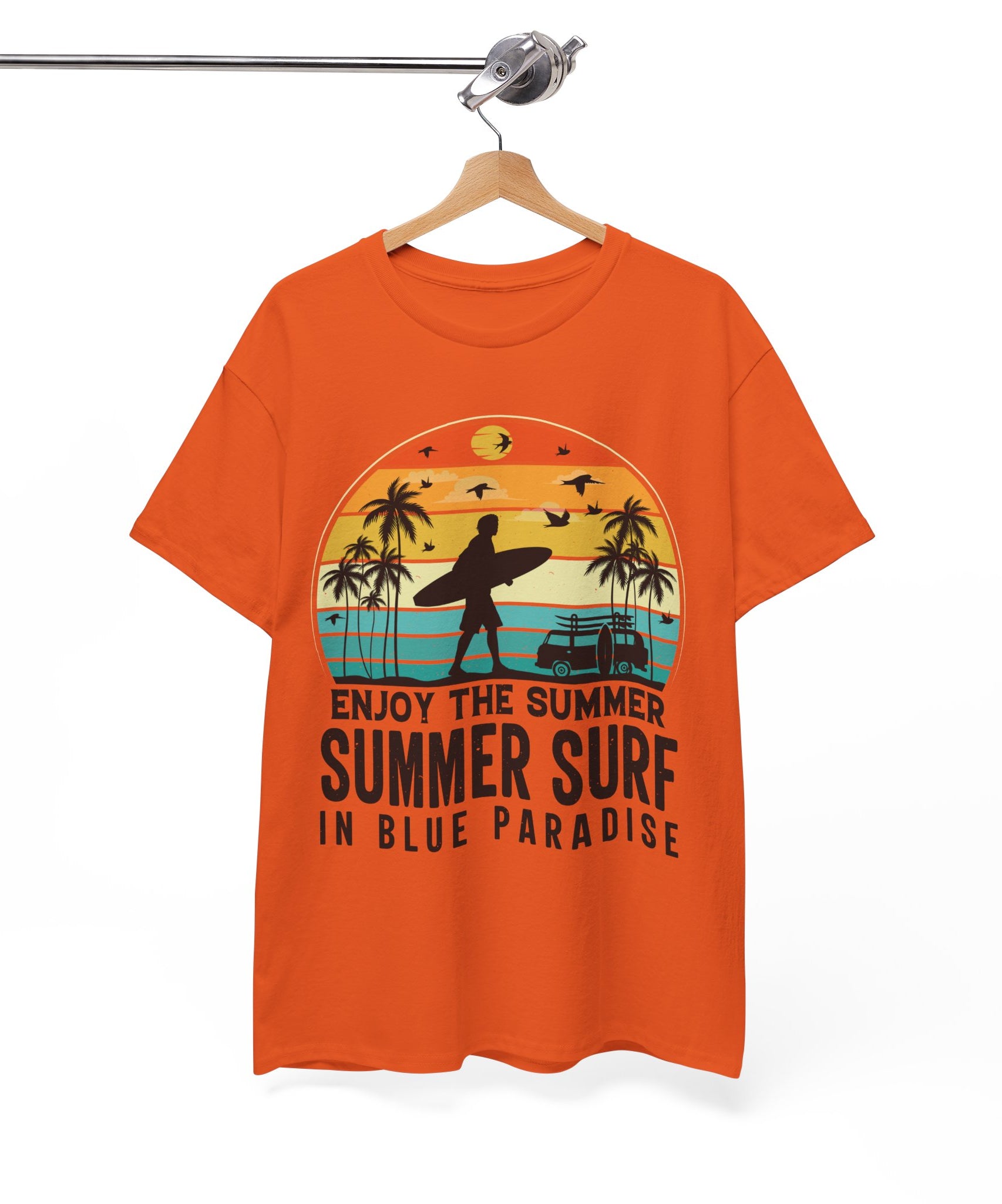 Summer Surf Van Sunset Shirt