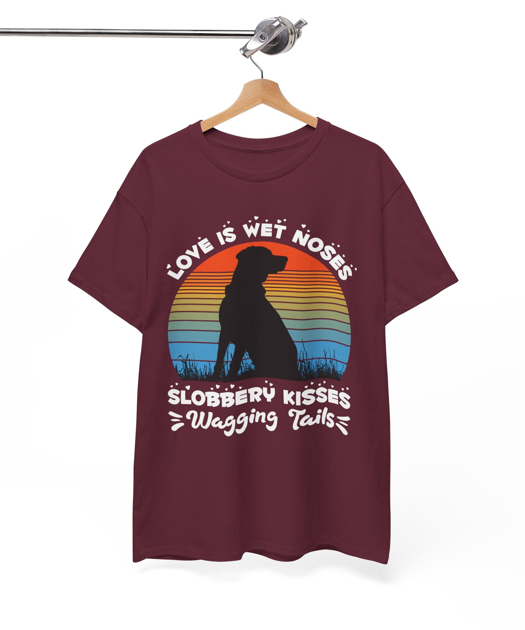 Funny Dog Lover Graphic Tee - Wet Noses | Gallory Hive
