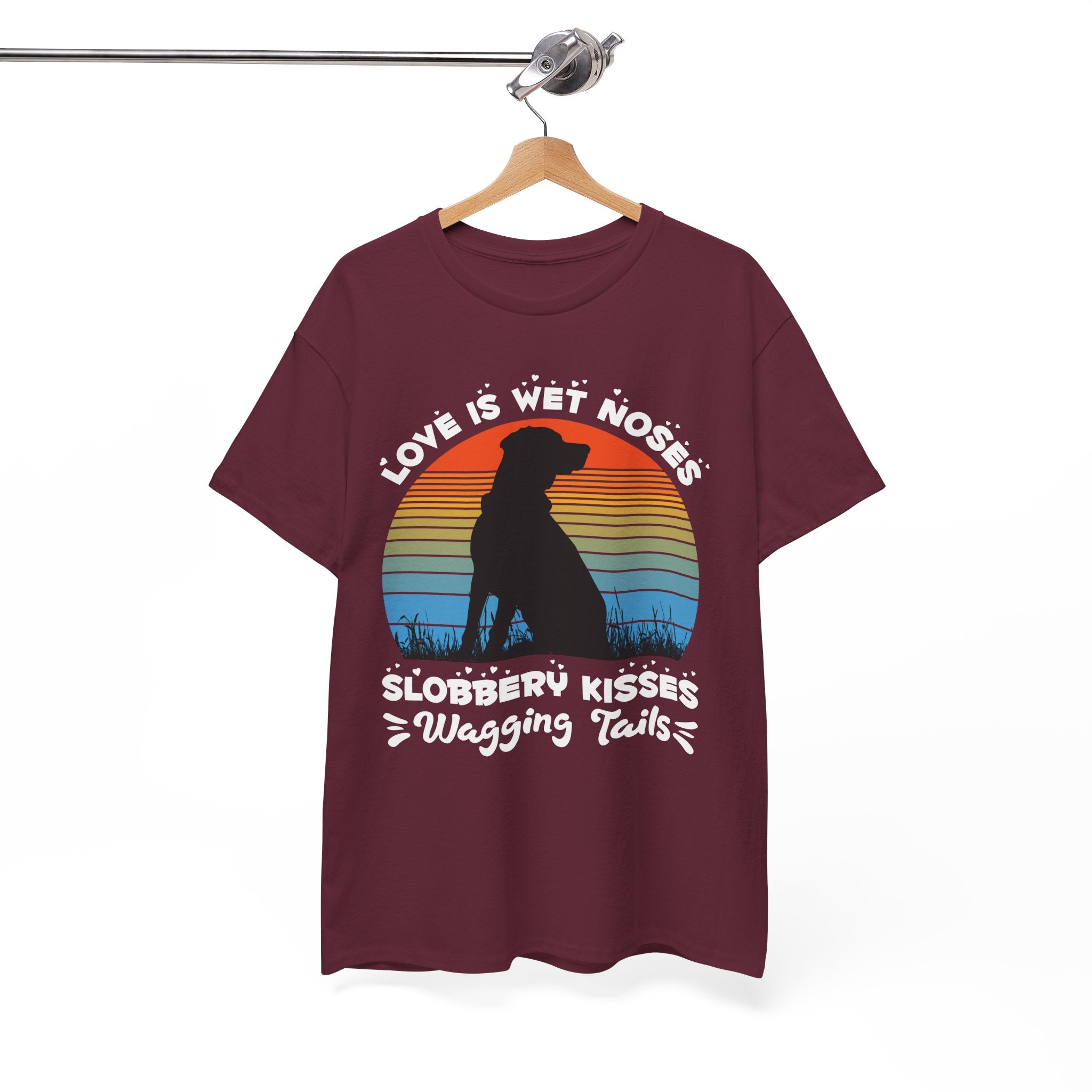 Funny Dog Lover Graphic Tee - Wet Noses | Gallory Hive