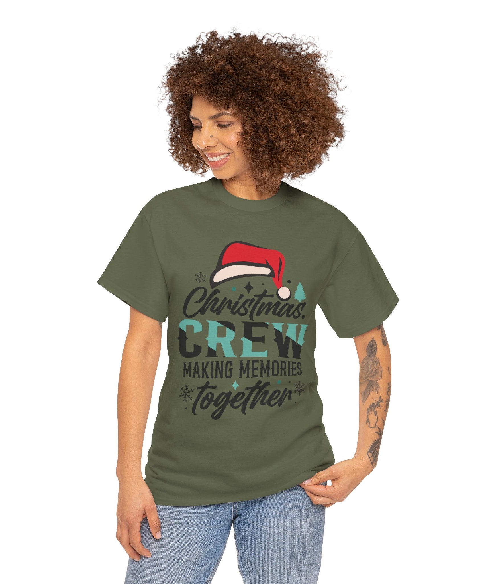 Family Christmas Crew Holiday T-Shirt | Gallory Hive