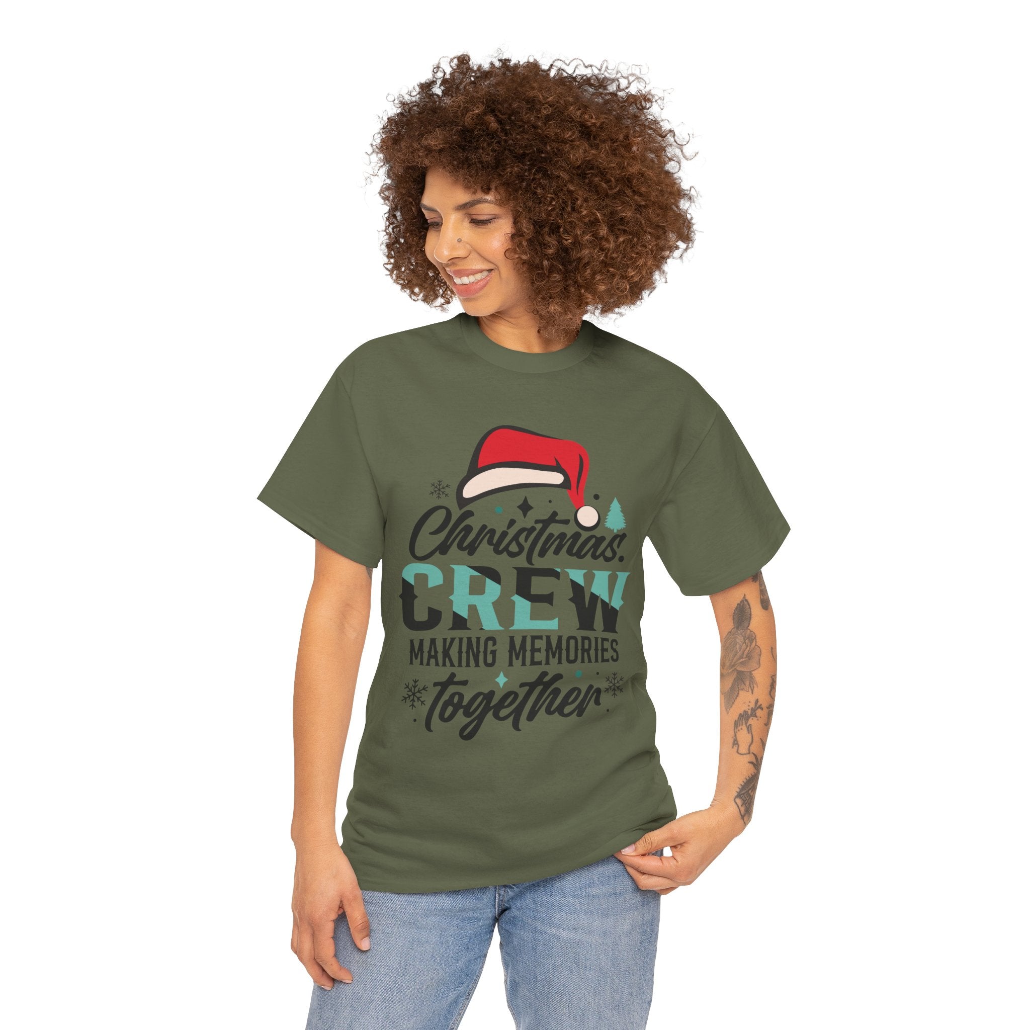 Family Christmas Crew Holiday T-Shirt | Gallory Hive