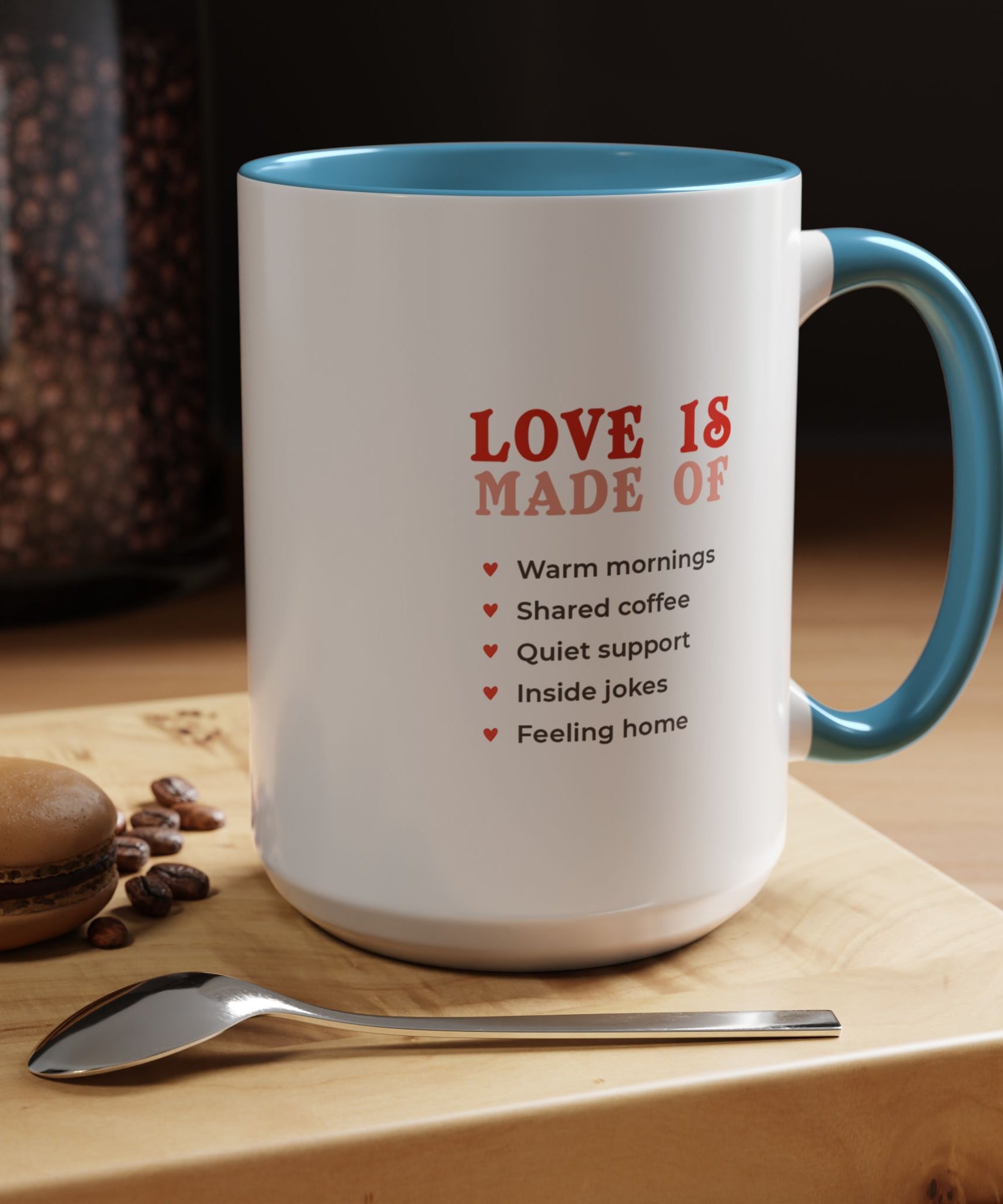 Romantic Love Quote Ceramic Coffee Mug | Gallory Hive