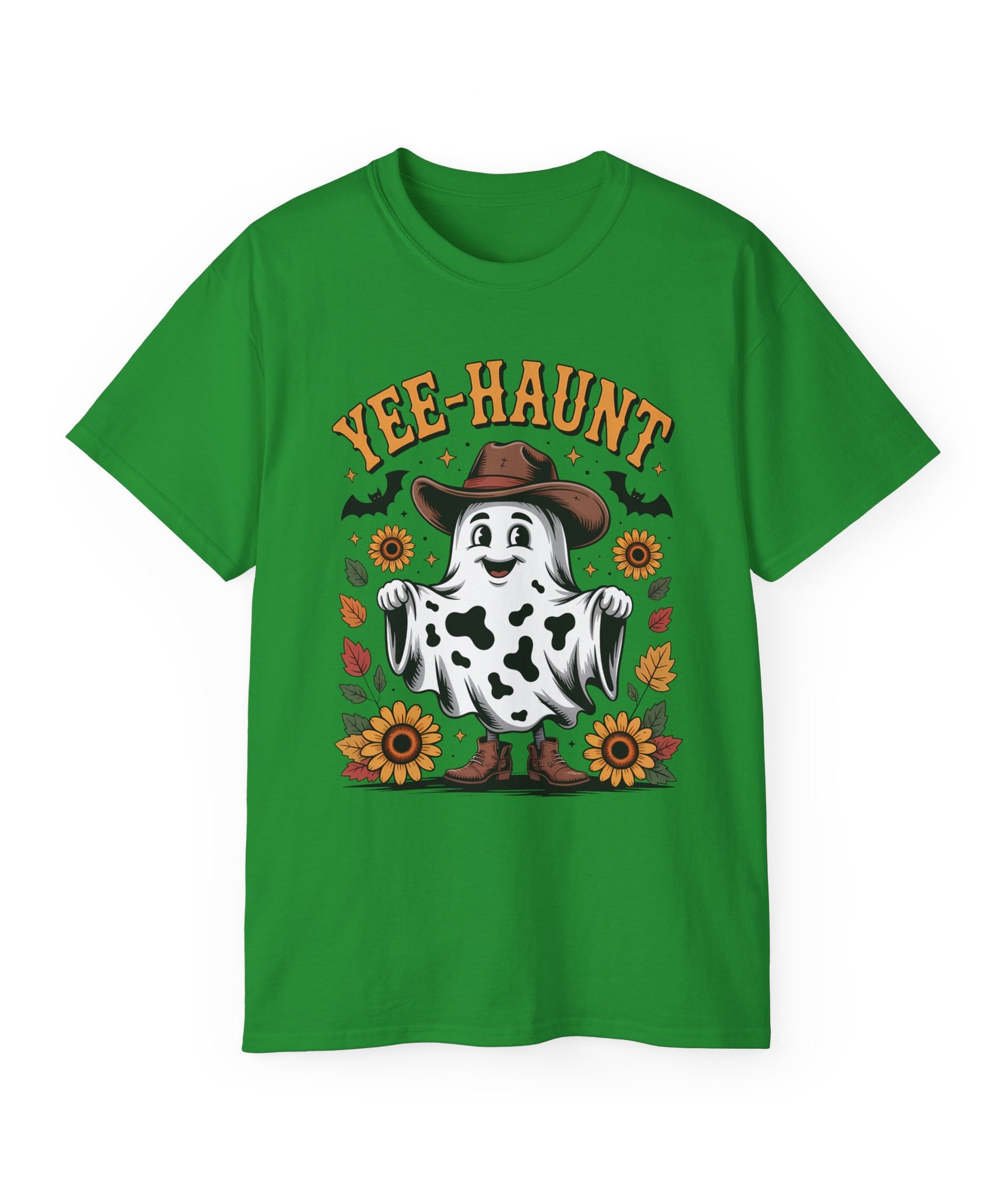 Spooky Style Cowboy Ghost T-Shirt