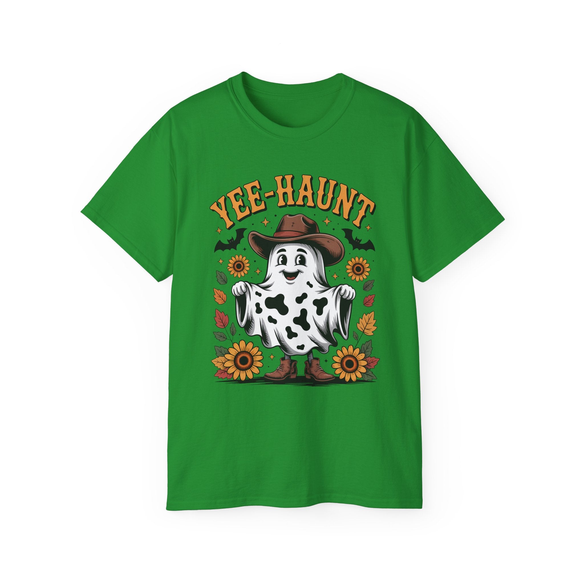 Spooky Style Cowboy Ghost T-Shirt
