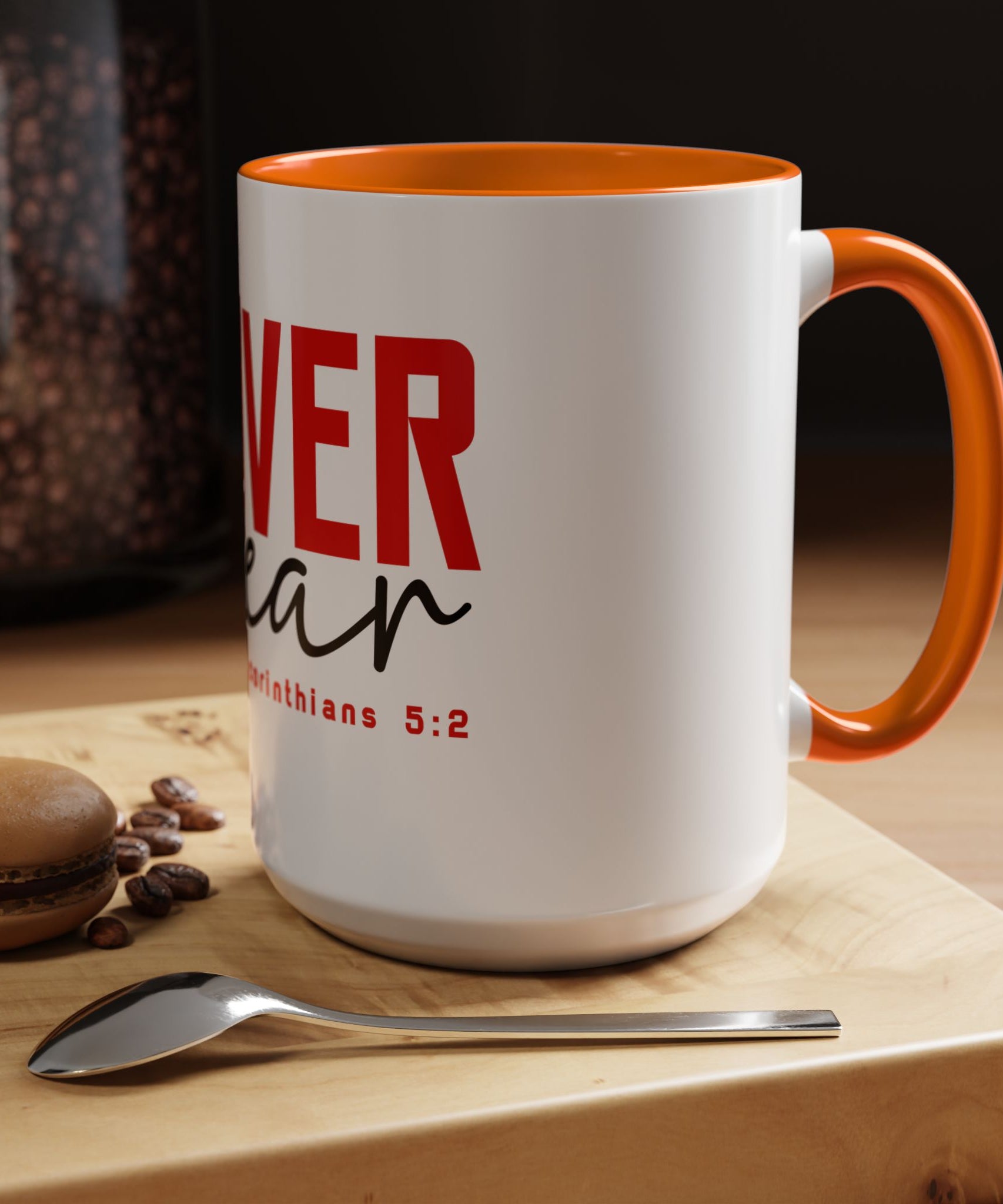 Faith Scripture Accent Coffee Mug | Gallory Hive