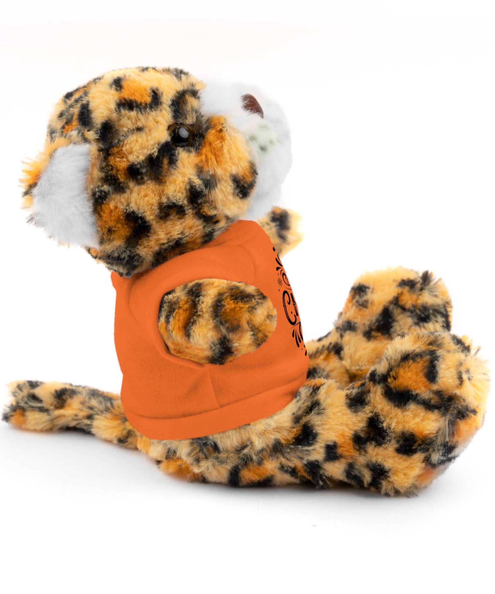 Festive Merry Christmas Stuffed Jaguar | Gallory Hive