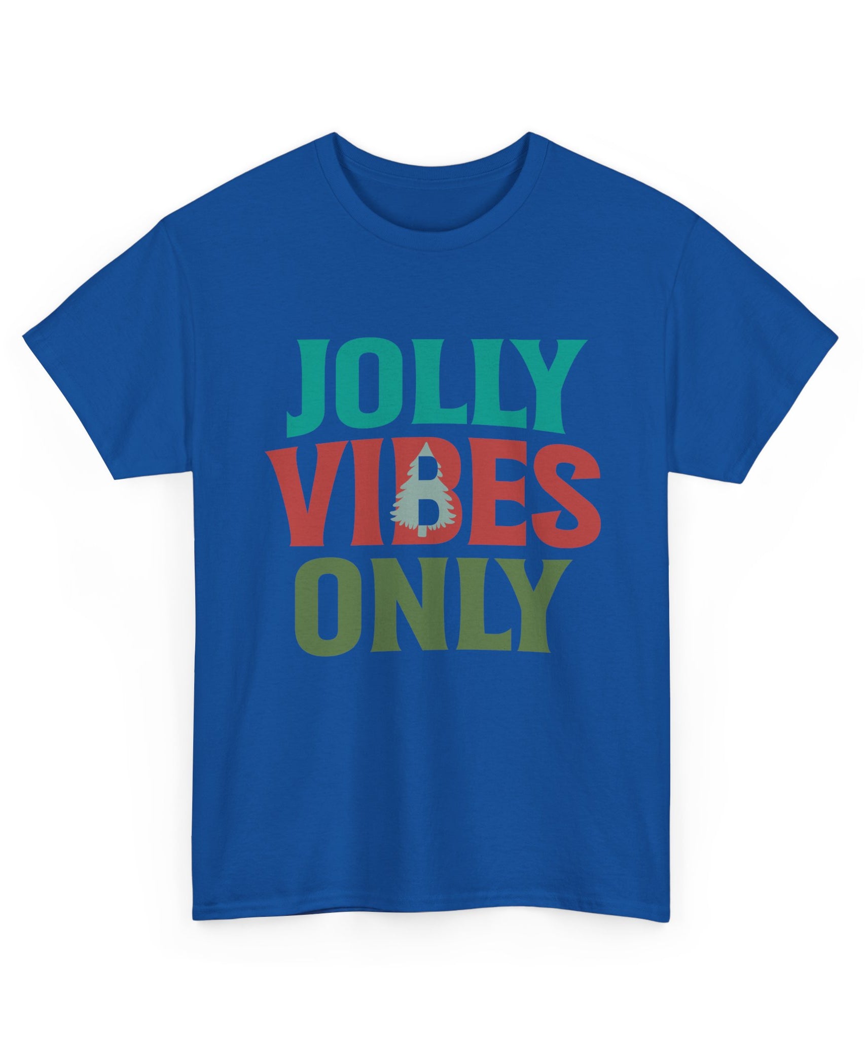 Festive Jolly Vibes Christmas T-Shirt | Gallory Hive