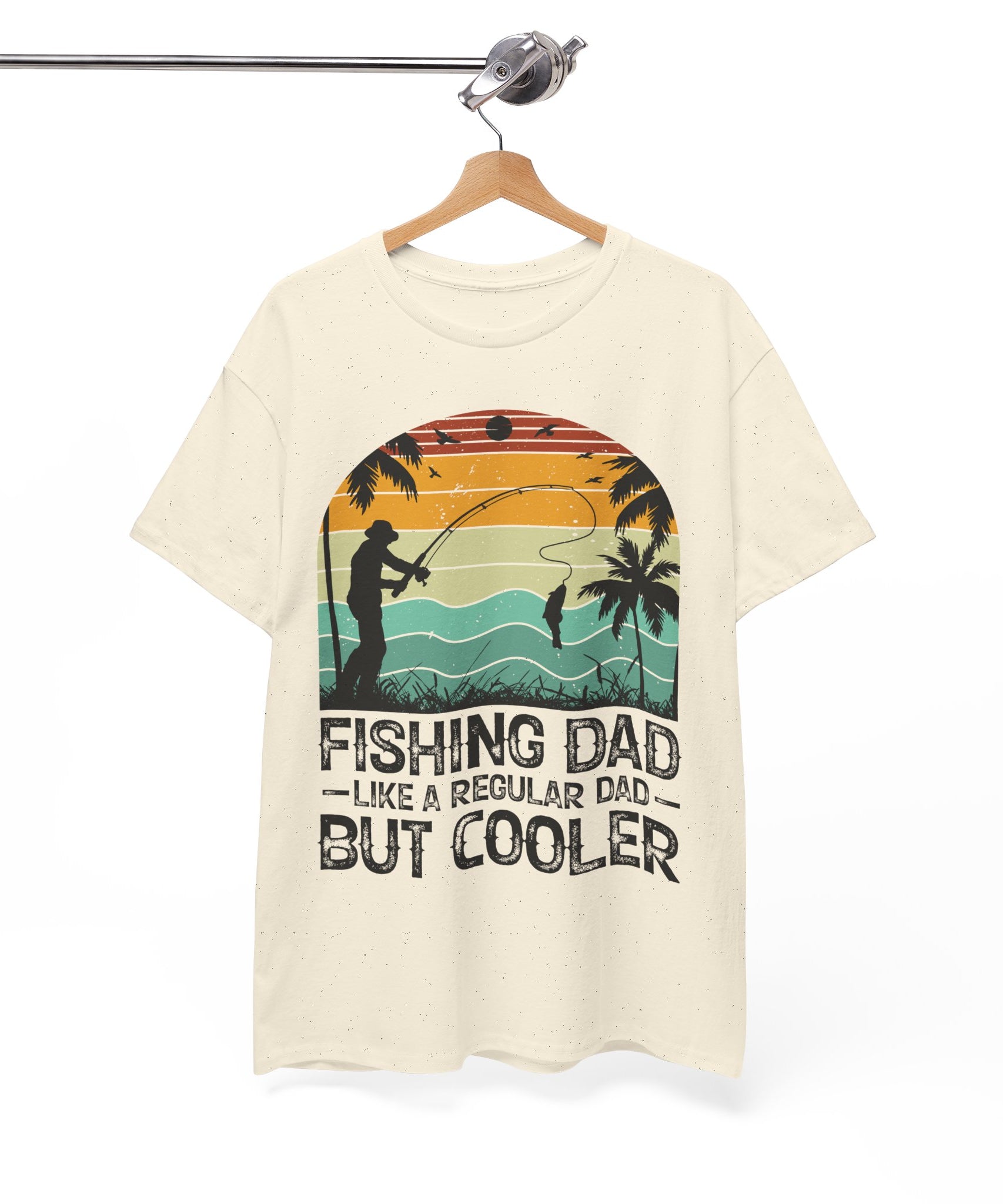 Minimalist Tropical Fishing Tee | Gallory Hive