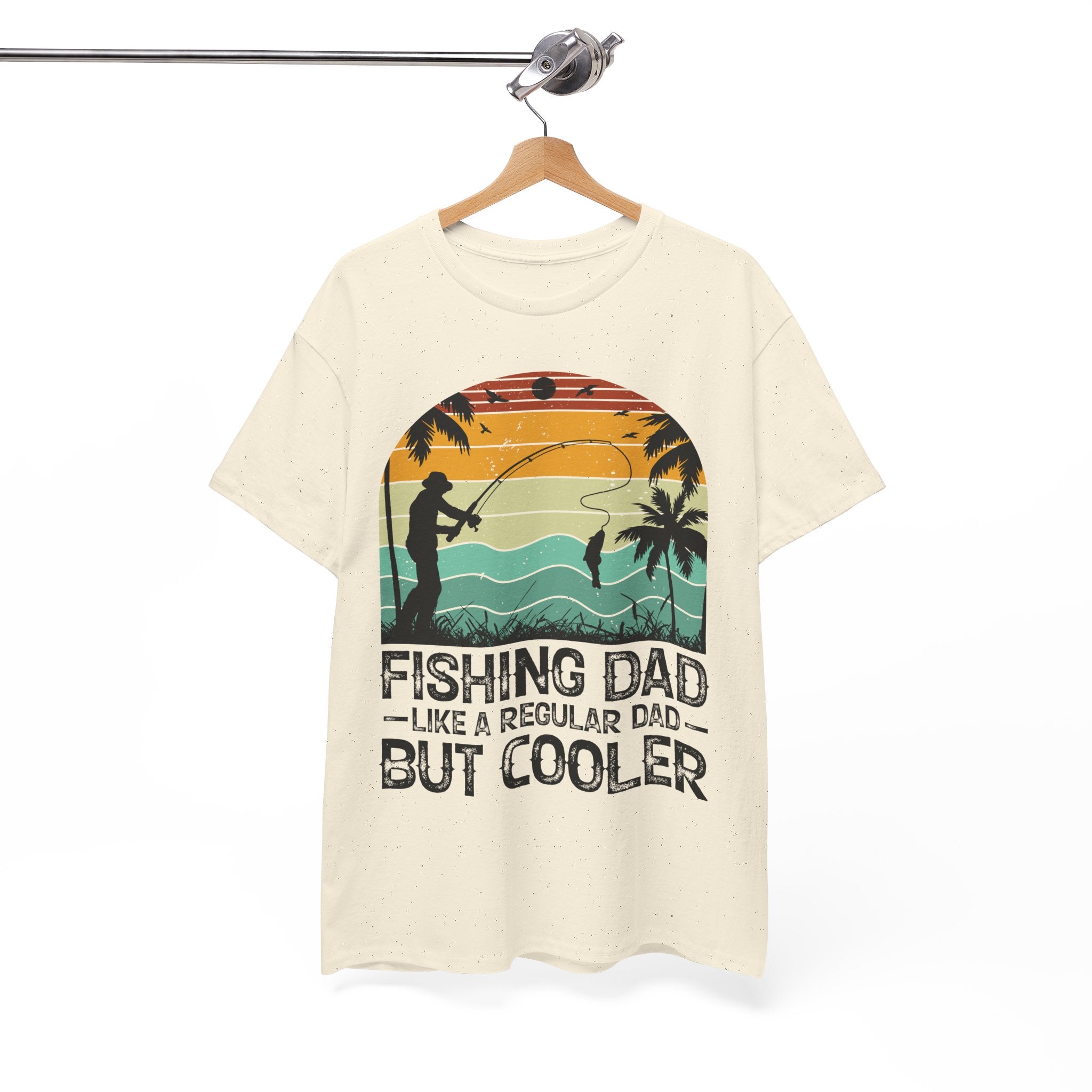 Minimalist Tropical Fishing Tee | Gallory Hive