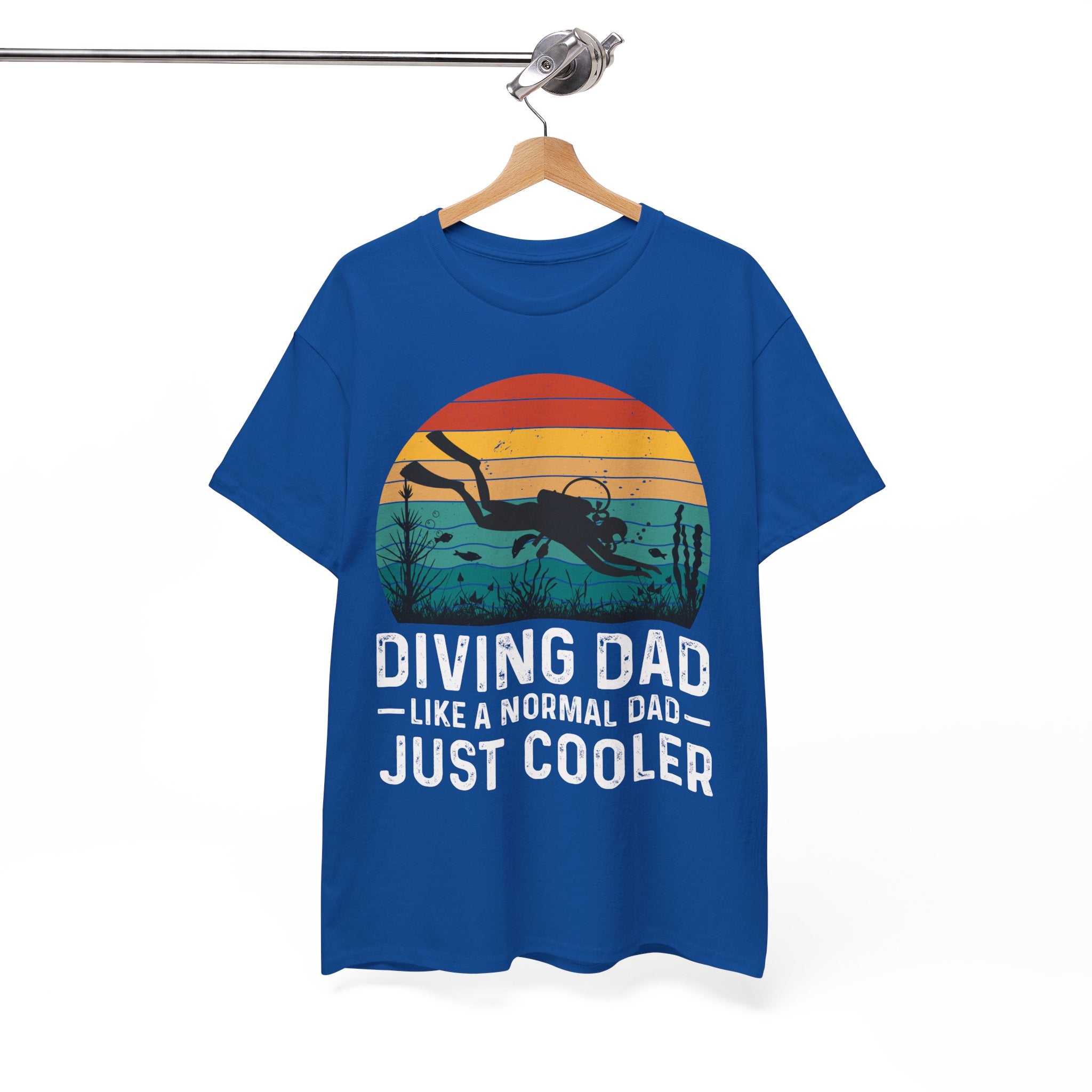 Diving Dad T-Shirt - Retro Scuba Design | Gallory Hive