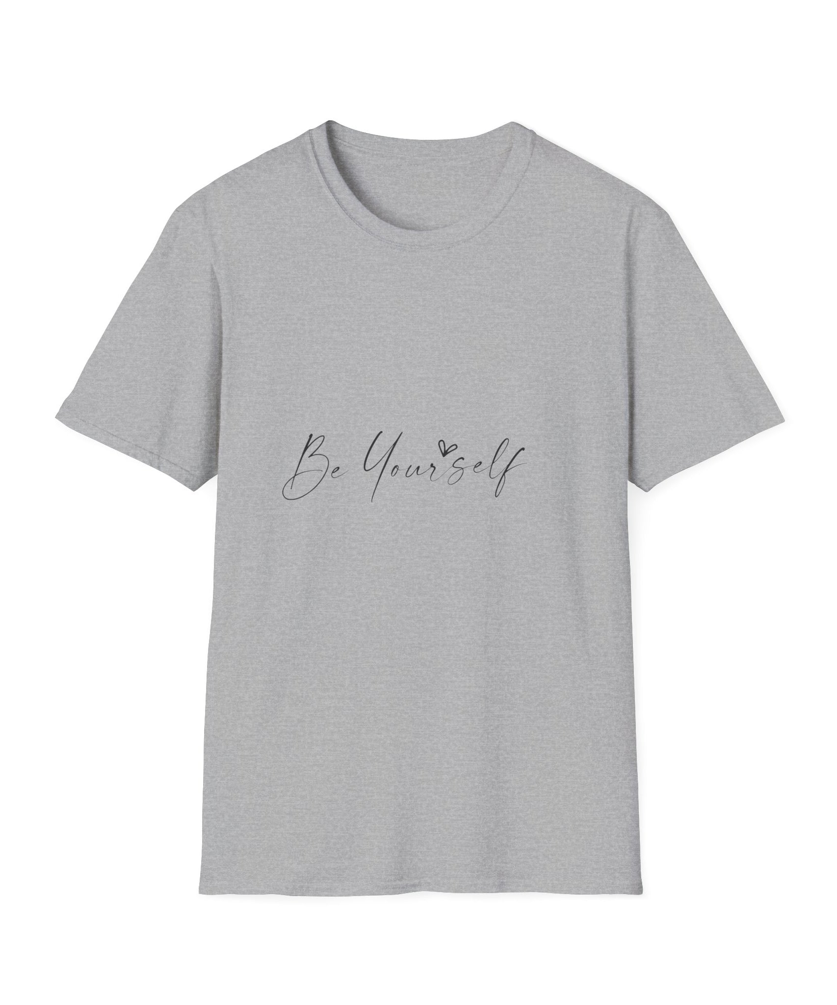 Unisex T-Shirt – "Be Yourself" Quote Tee - Positive Affirmation Shirt for Friends, Inspirational Tee - Gallory Hive