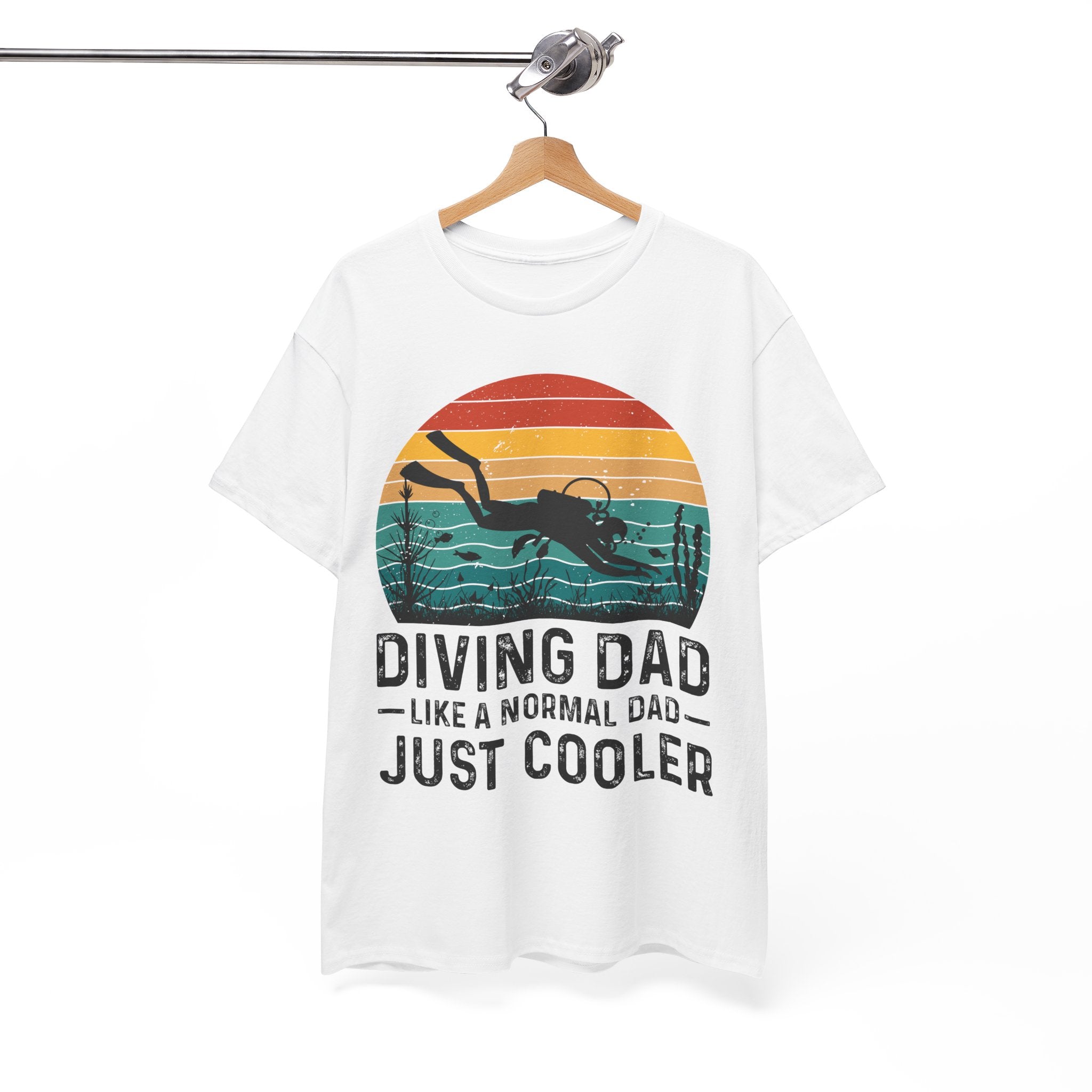 Diving Dad T-Shirt - Retro Scuba Design