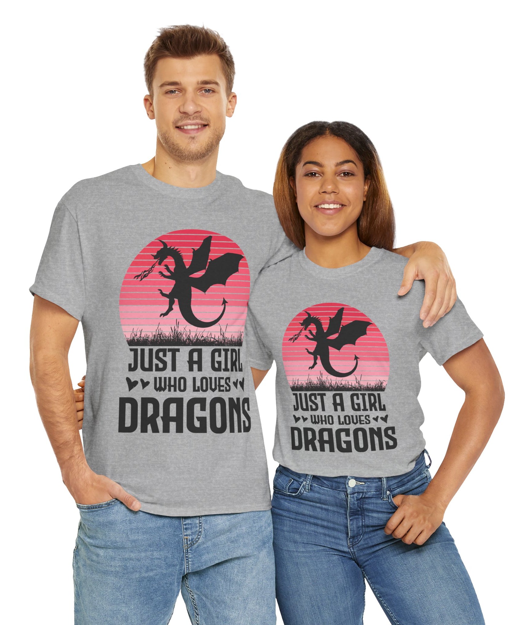 Retro Fire-Breathing Dragon Tee