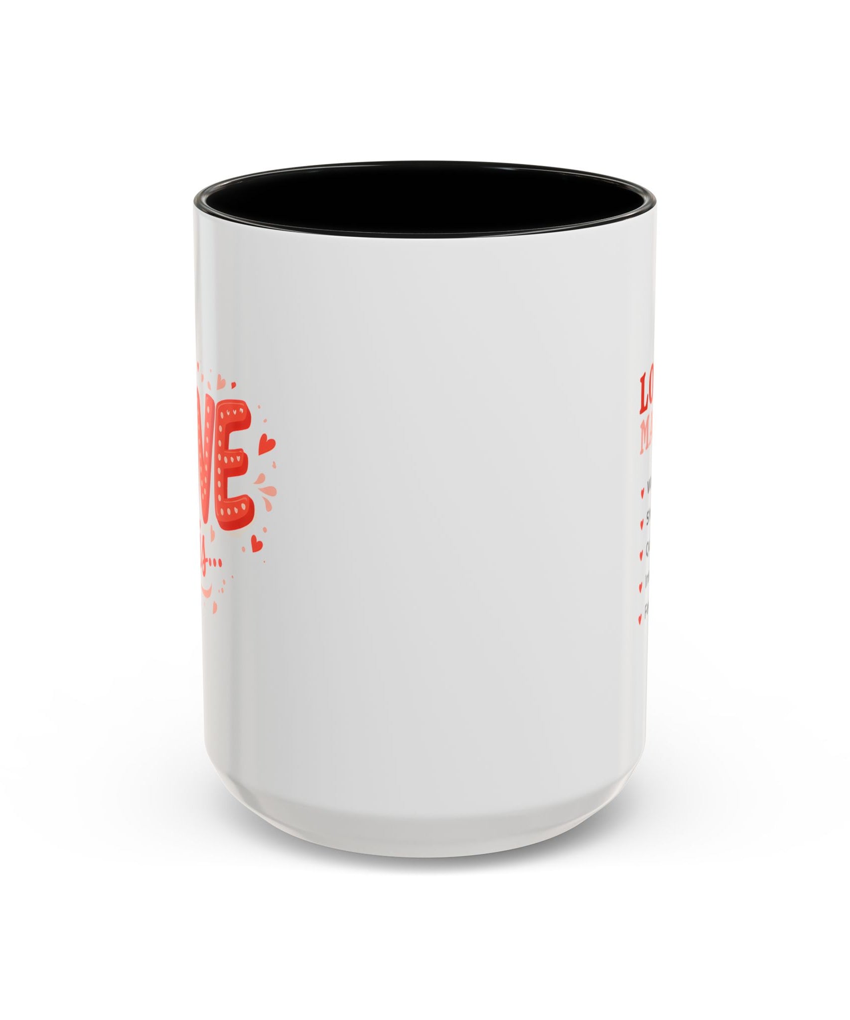 Romantic Love Quote Ceramic Coffee Mug | Gallory Hive