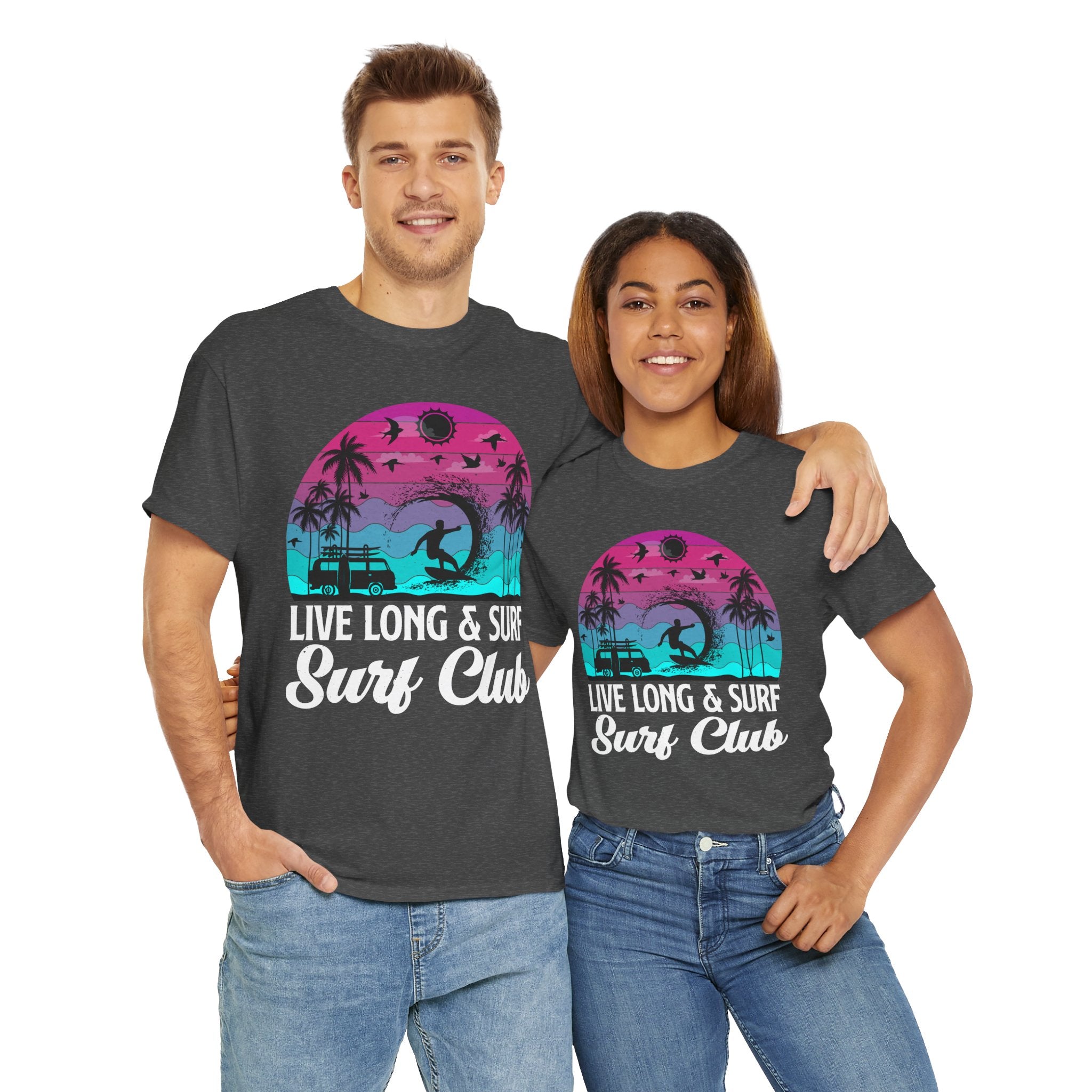 Surf Club Beach Sunset T-Shirt