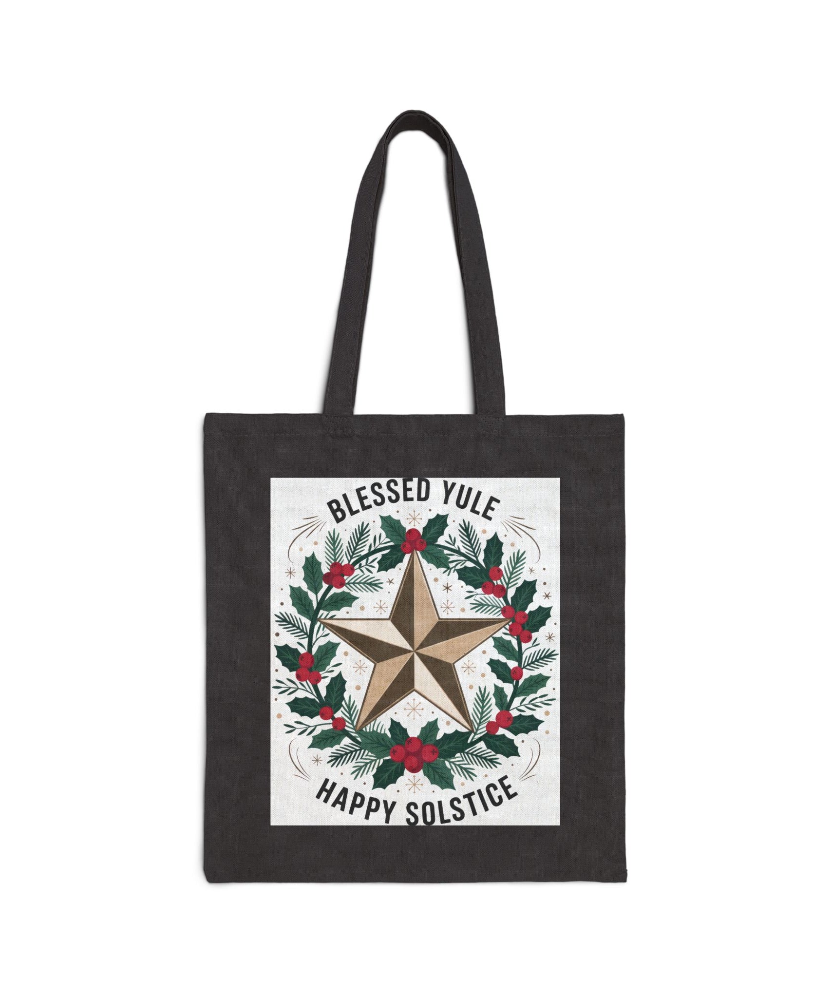 Blessed Yule Eco-Friendly Cotton Tote | Gallory Hive