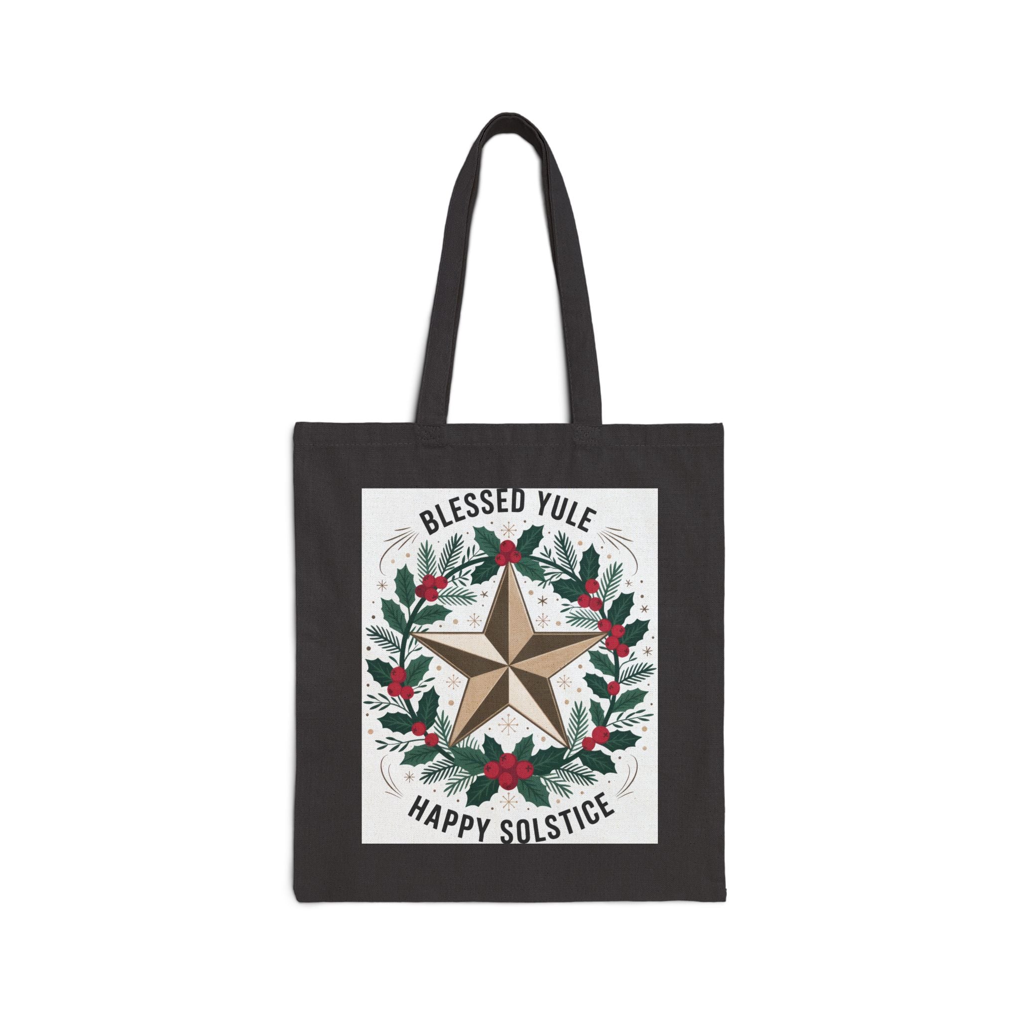 Blessed Yule Eco-Friendly Cotton Tote | Gallory Hive