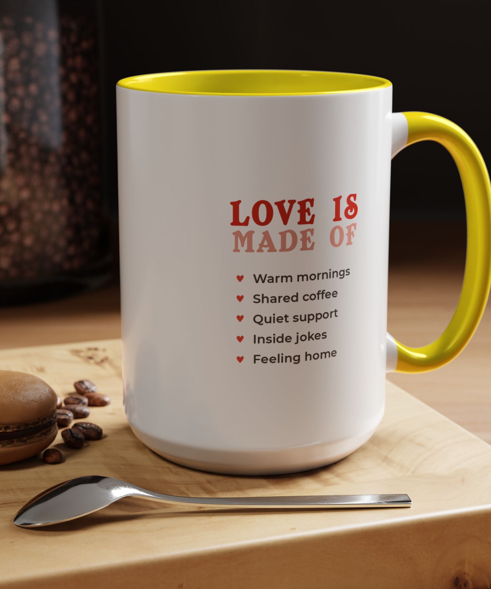 Romantic Love Quote Ceramic Coffee Mug | Gallory Hive