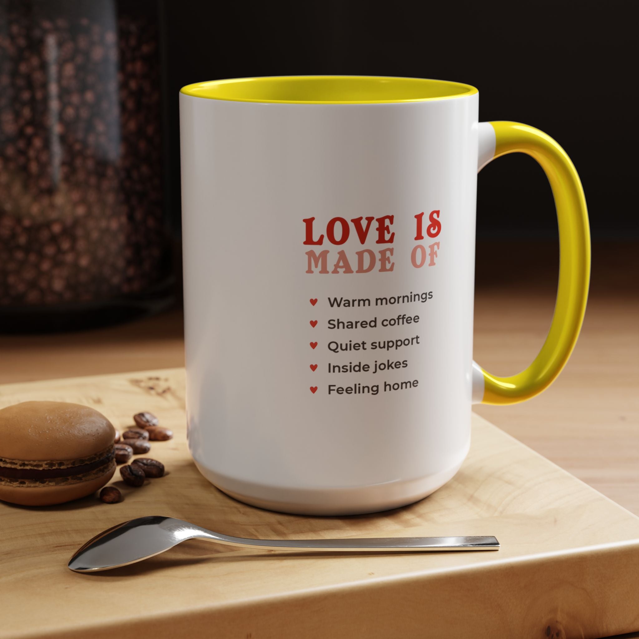 Romantic Love Quote Ceramic Coffee Mug | Gallory Hive