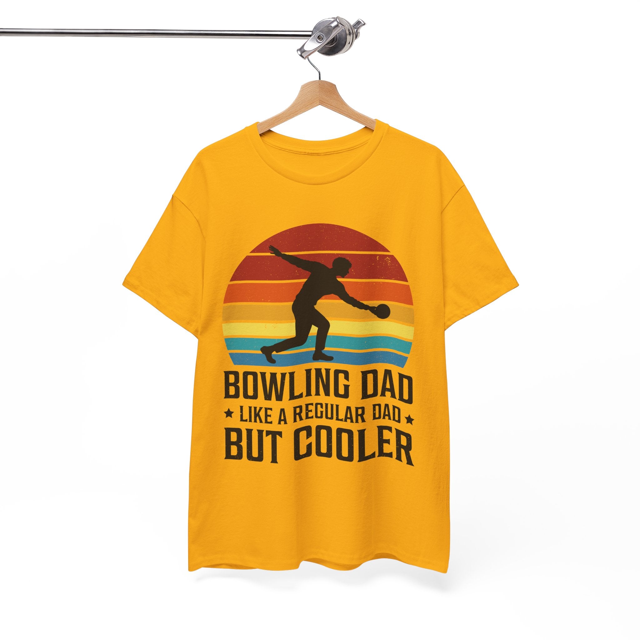 Retro Bowling Dad Tee - Unique Father's Day Gift