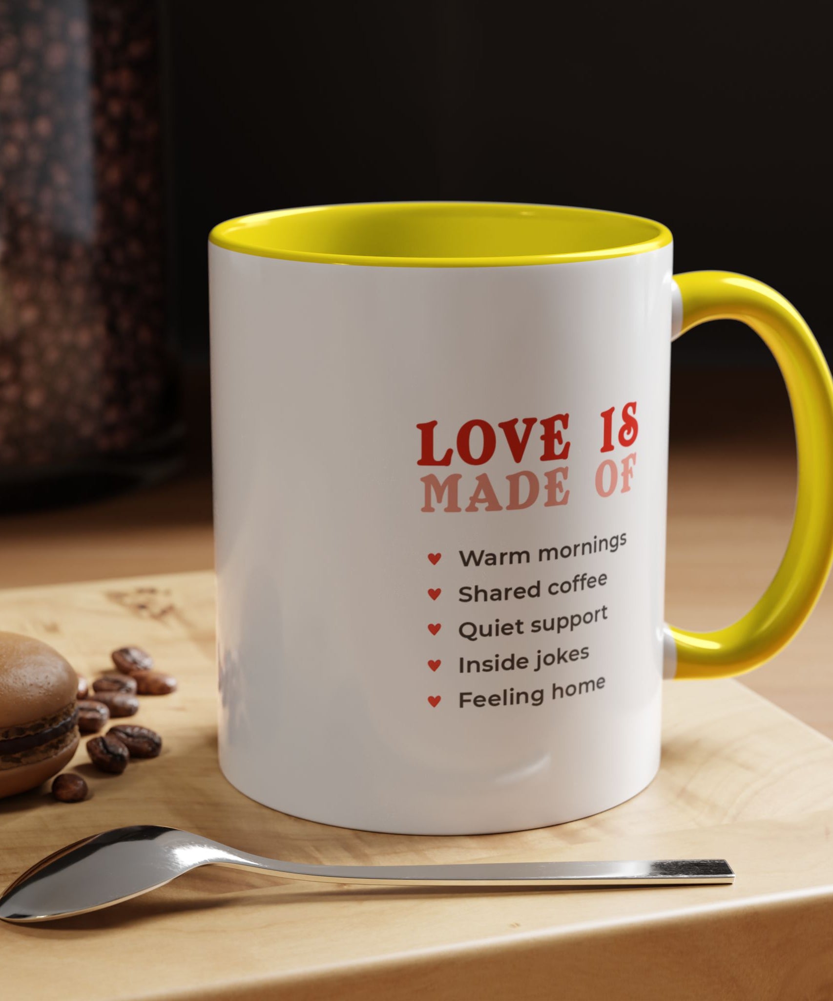 Romantic Love Quote Ceramic Coffee Mug | Gallory Hive