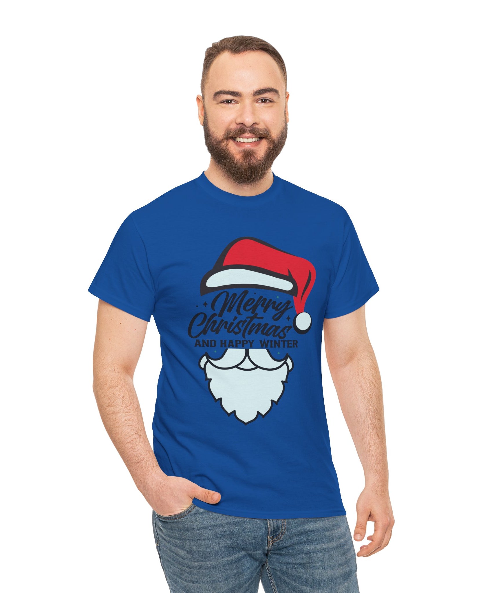 Festive Santa Beard Christmas Shirt | Gallory Hive