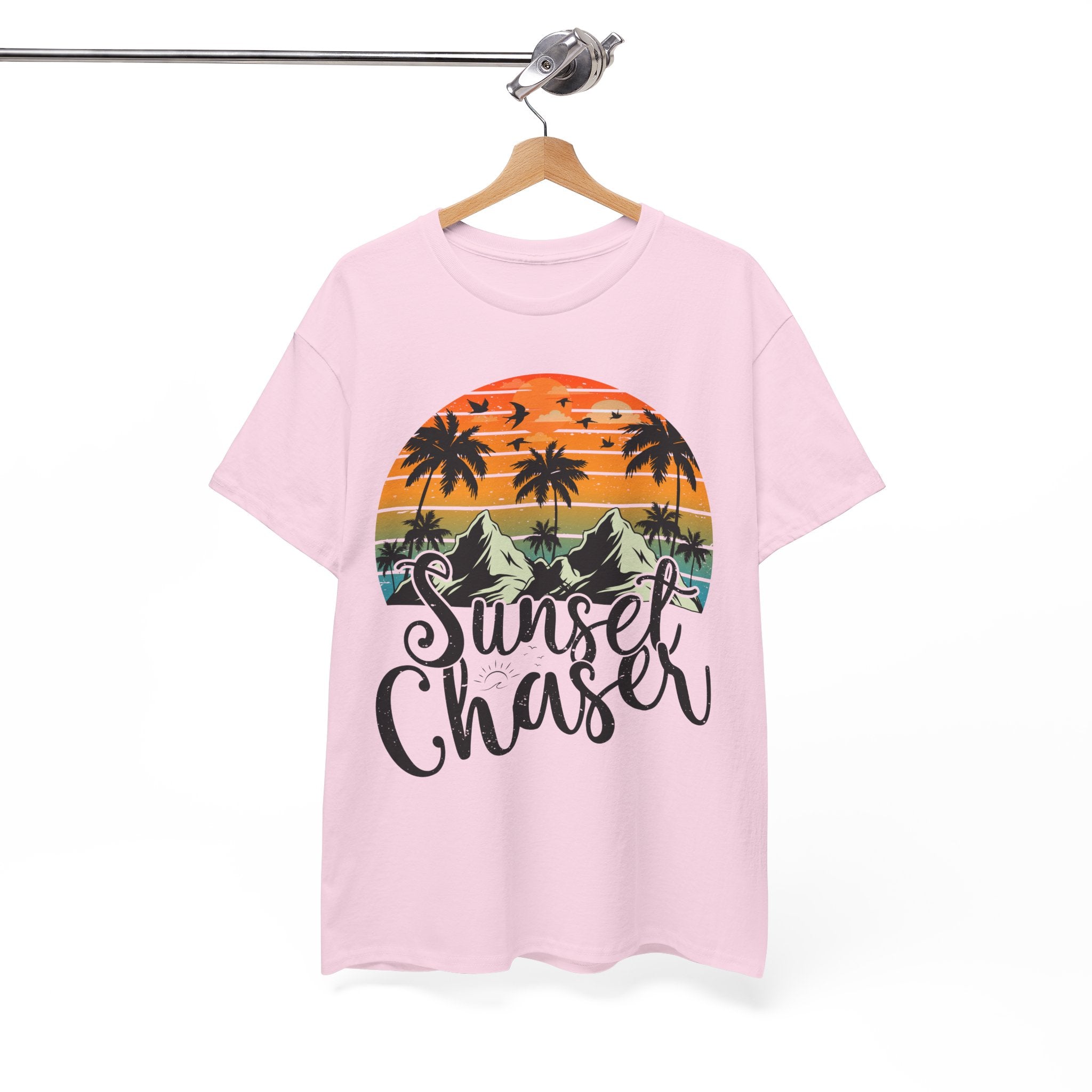 Sunset Surf Tee – Tropical & Mountain Vibes
