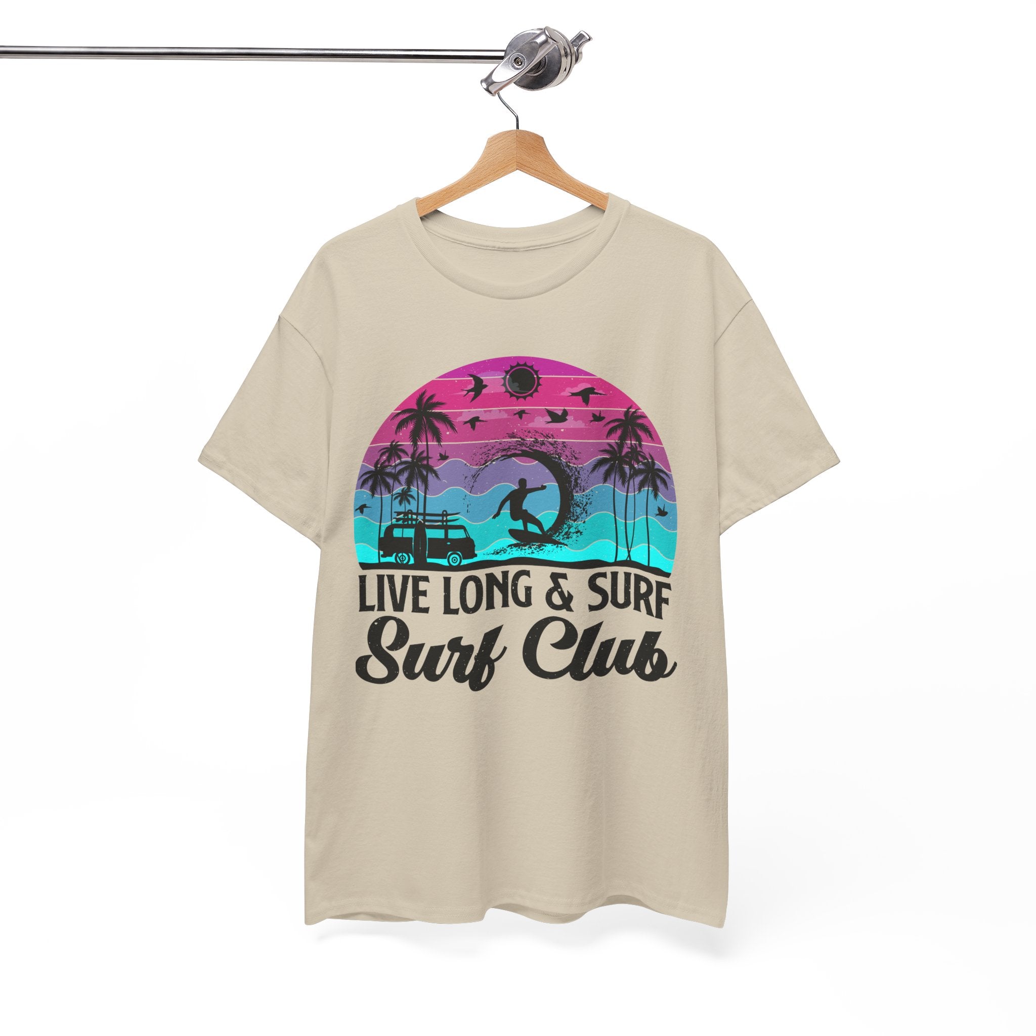 Surf Club Beach Sunset T-Shirt