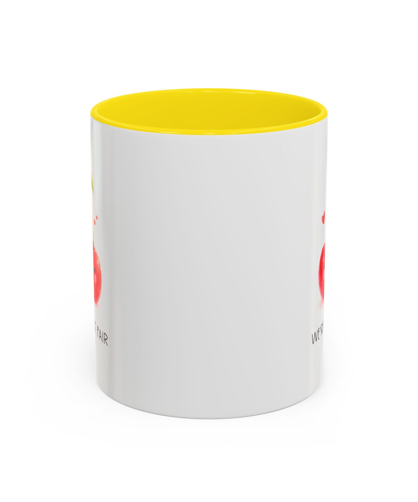Funny Cherry Couple Ceramic Coffee Mug | Gallory Hive