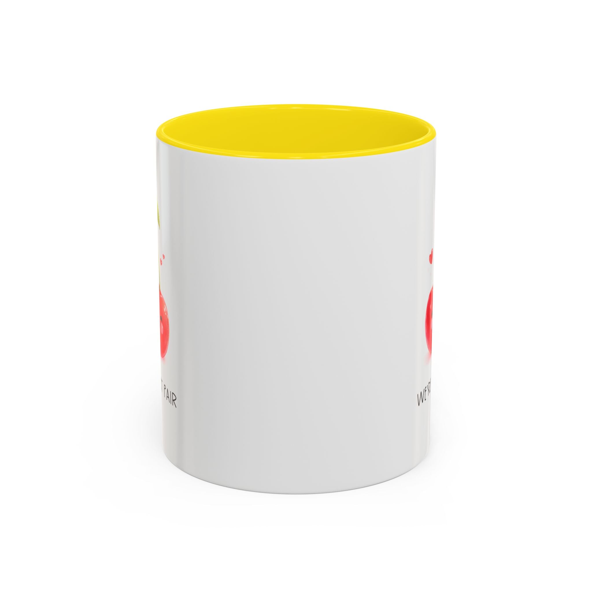 Funny Cherry Couple Ceramic Coffee Mug | Gallory Hive