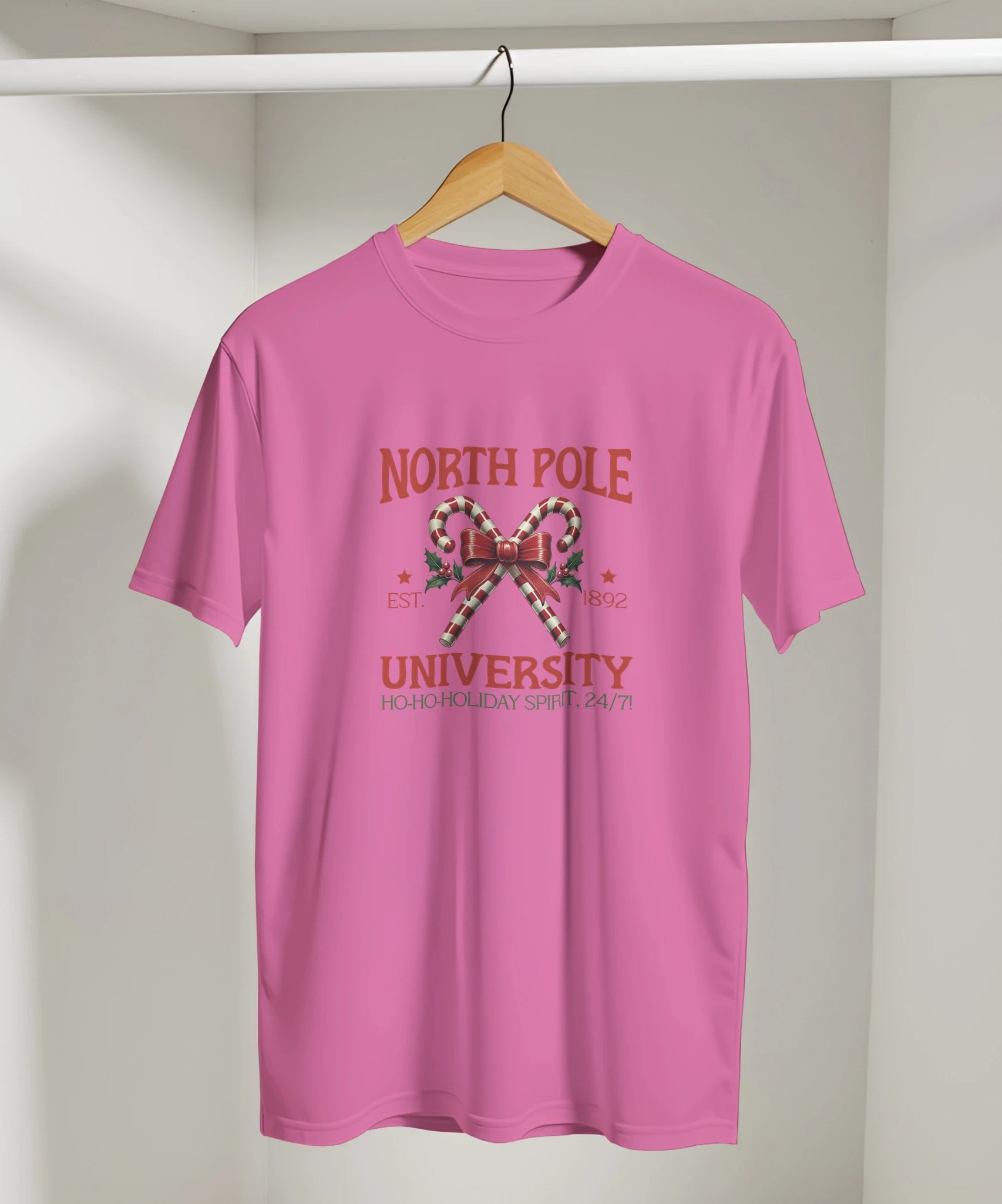 North Pole University Christmas T-Shirt | Gallory Hive