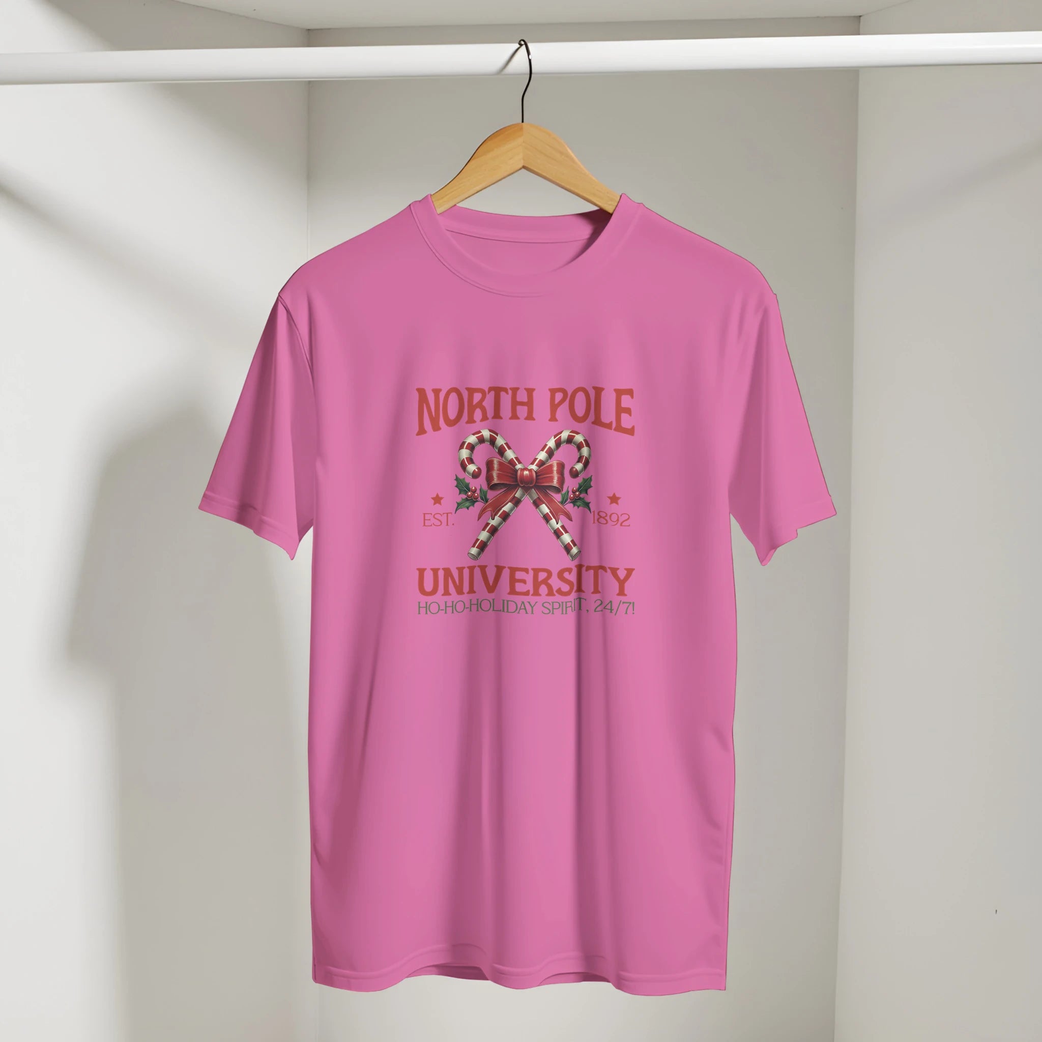 North Pole University Christmas T-Shirt | Gallory Hive