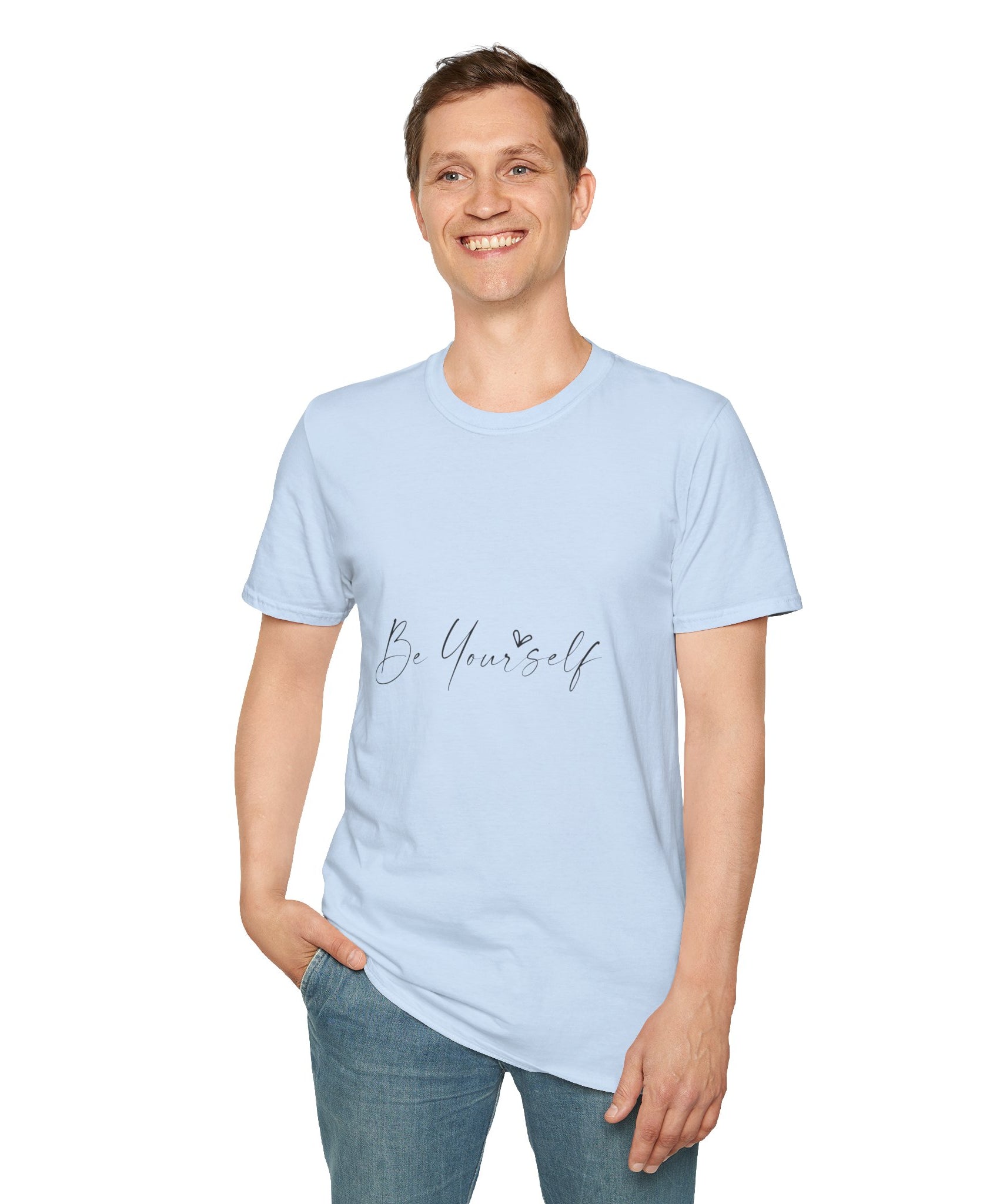 Unisex T-Shirt – "Be Yourself" Quote Tee - Positive Affirmation Shirt for Friends, Inspirational Tee - Gallory Hive
