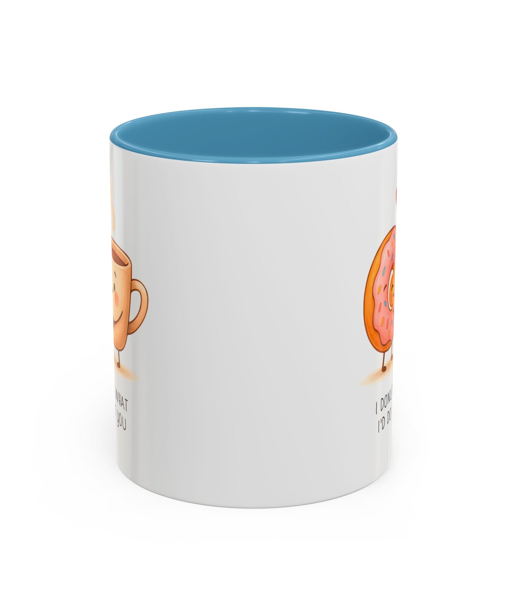 Cute Donut and Coffee Love Ceramic Mug | Gallory Hive