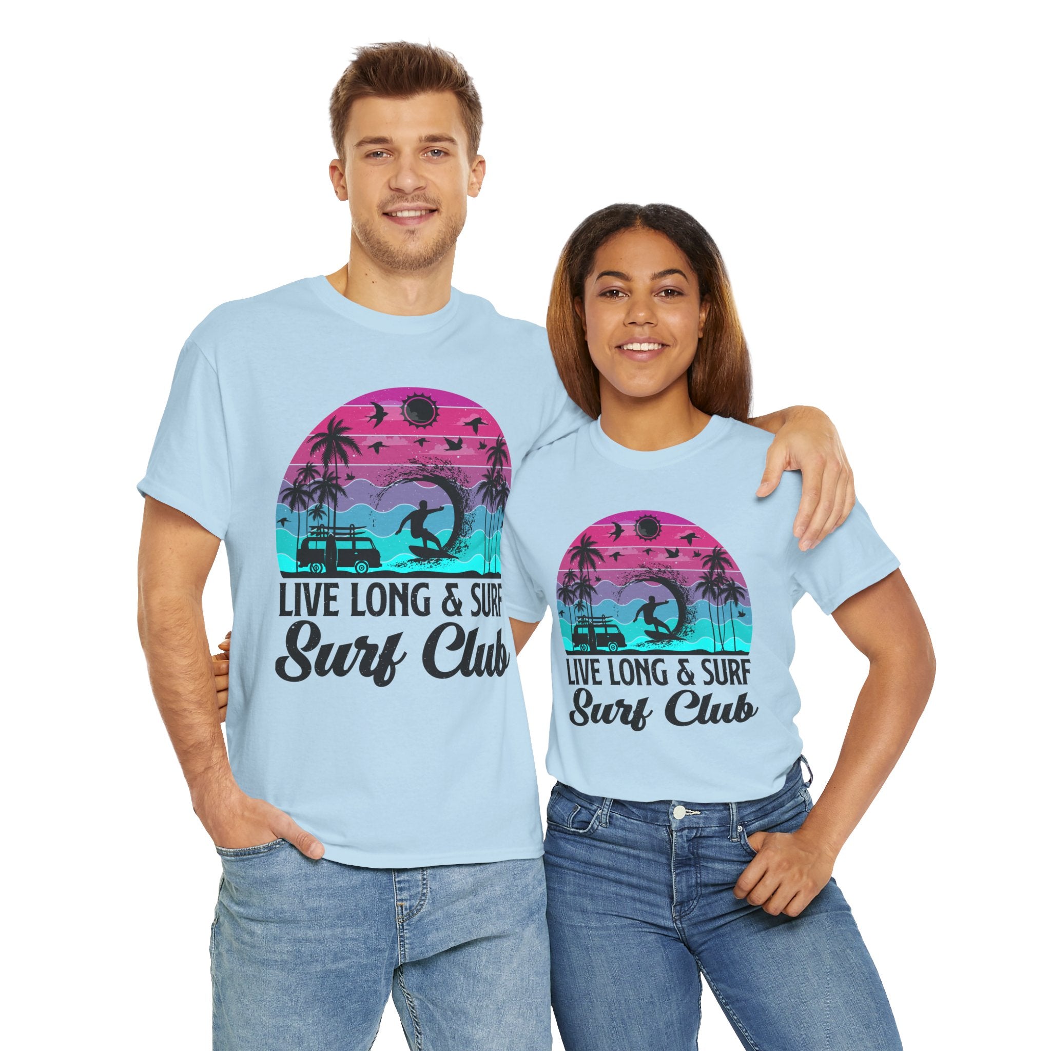 Surf Club Beach Sunset T-Shirt