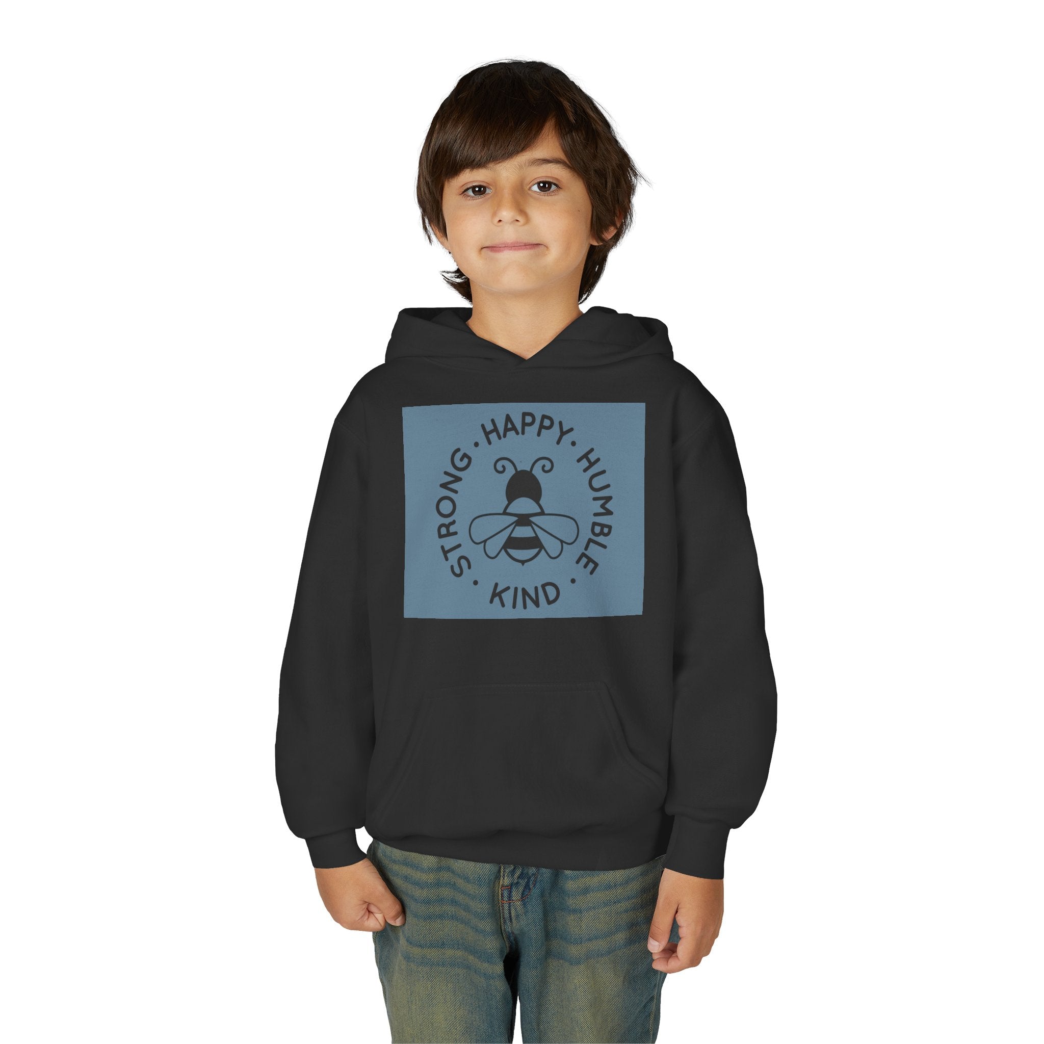 Unisex Kid's "Strong Happy Humble Kind" Hoodie
