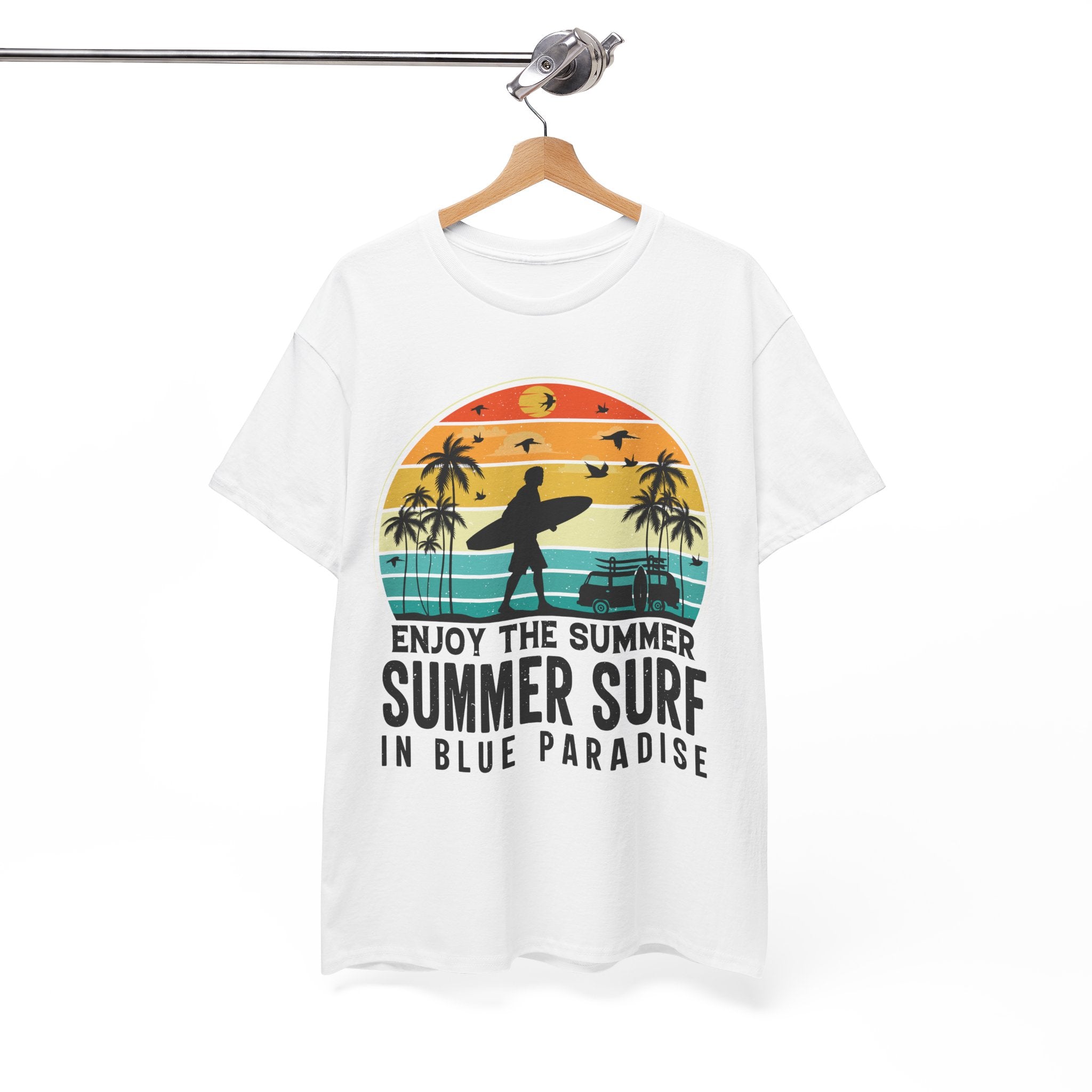 Summer Surf Van Sunset Shirt | Gallory Hive