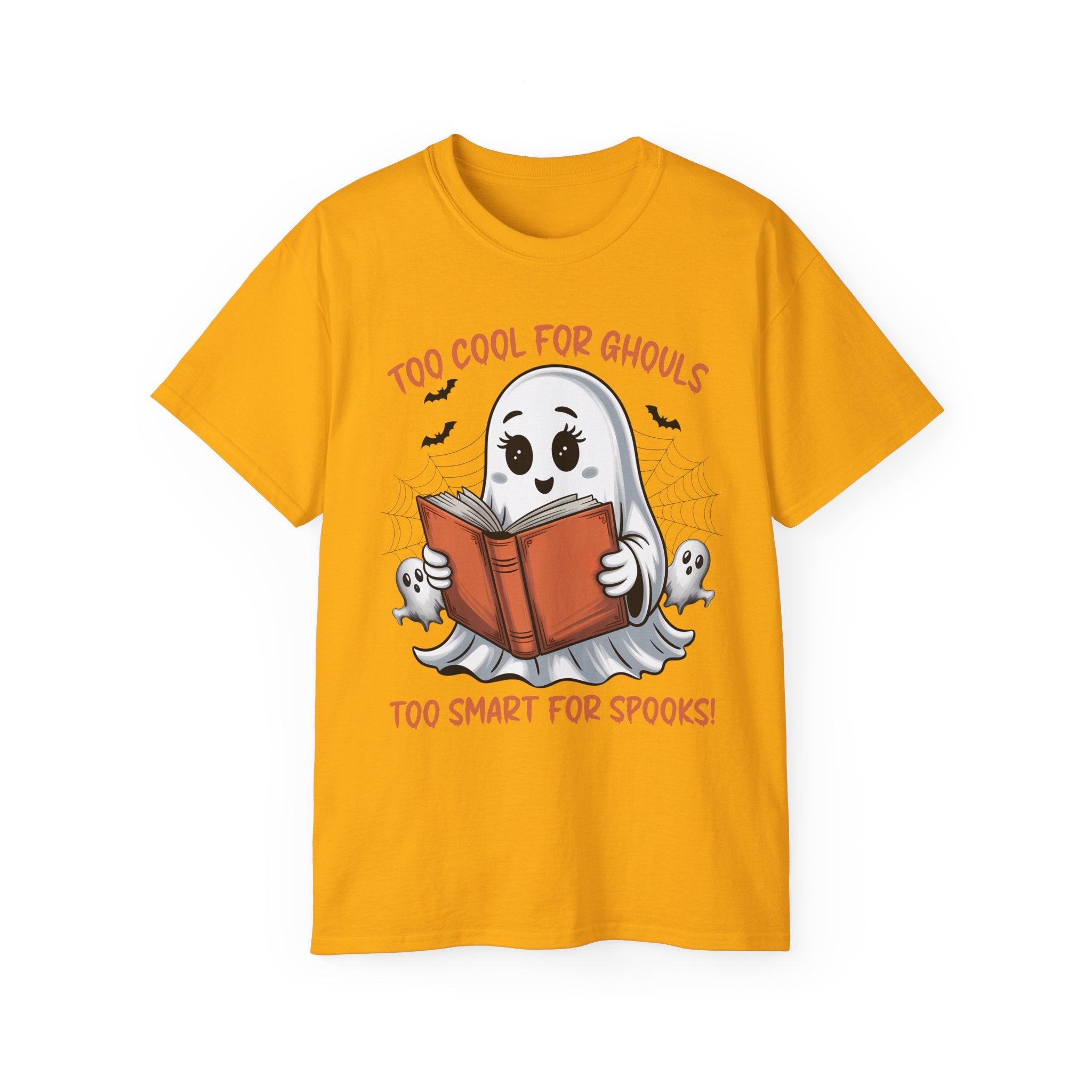 Cute Ghost Book T-Shirt Halloween | Gallory Hive