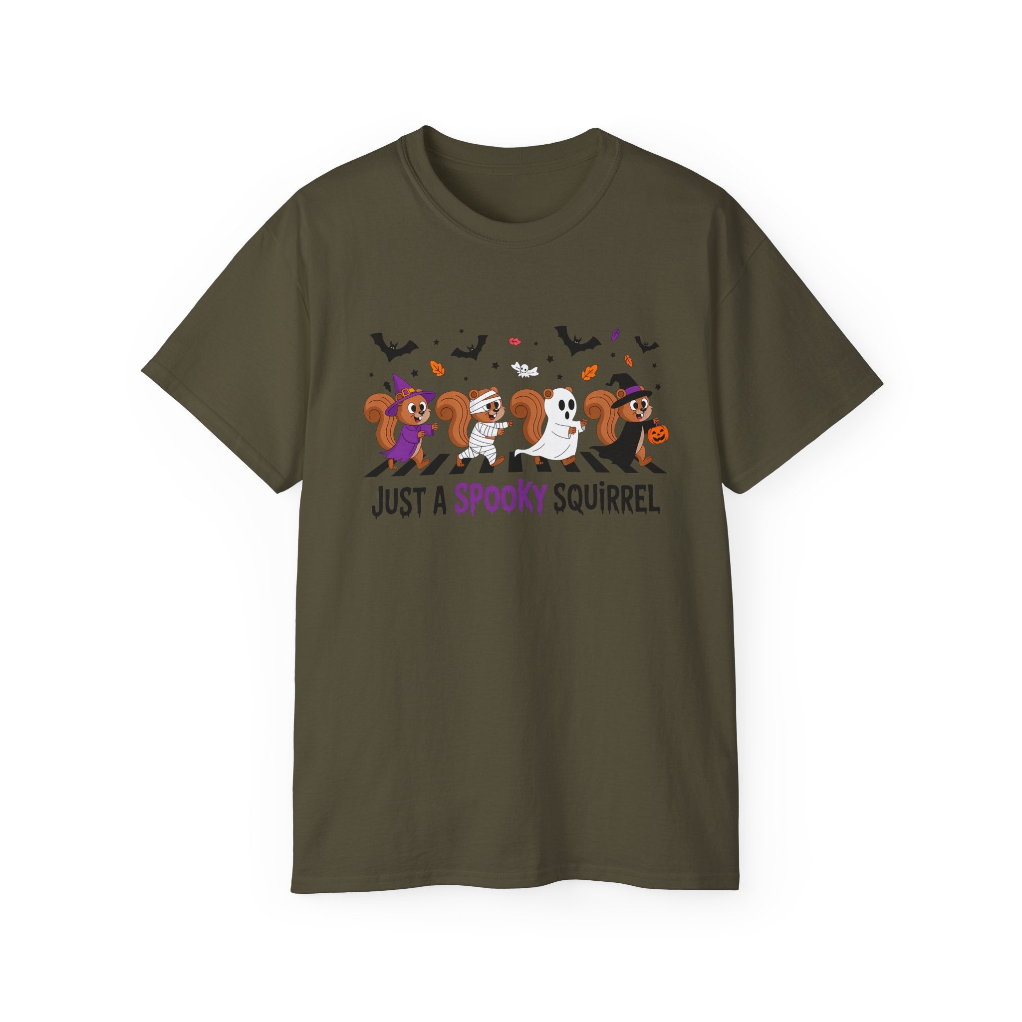 Spooky Squirrel Halloween Tee Design | Gallory Hive