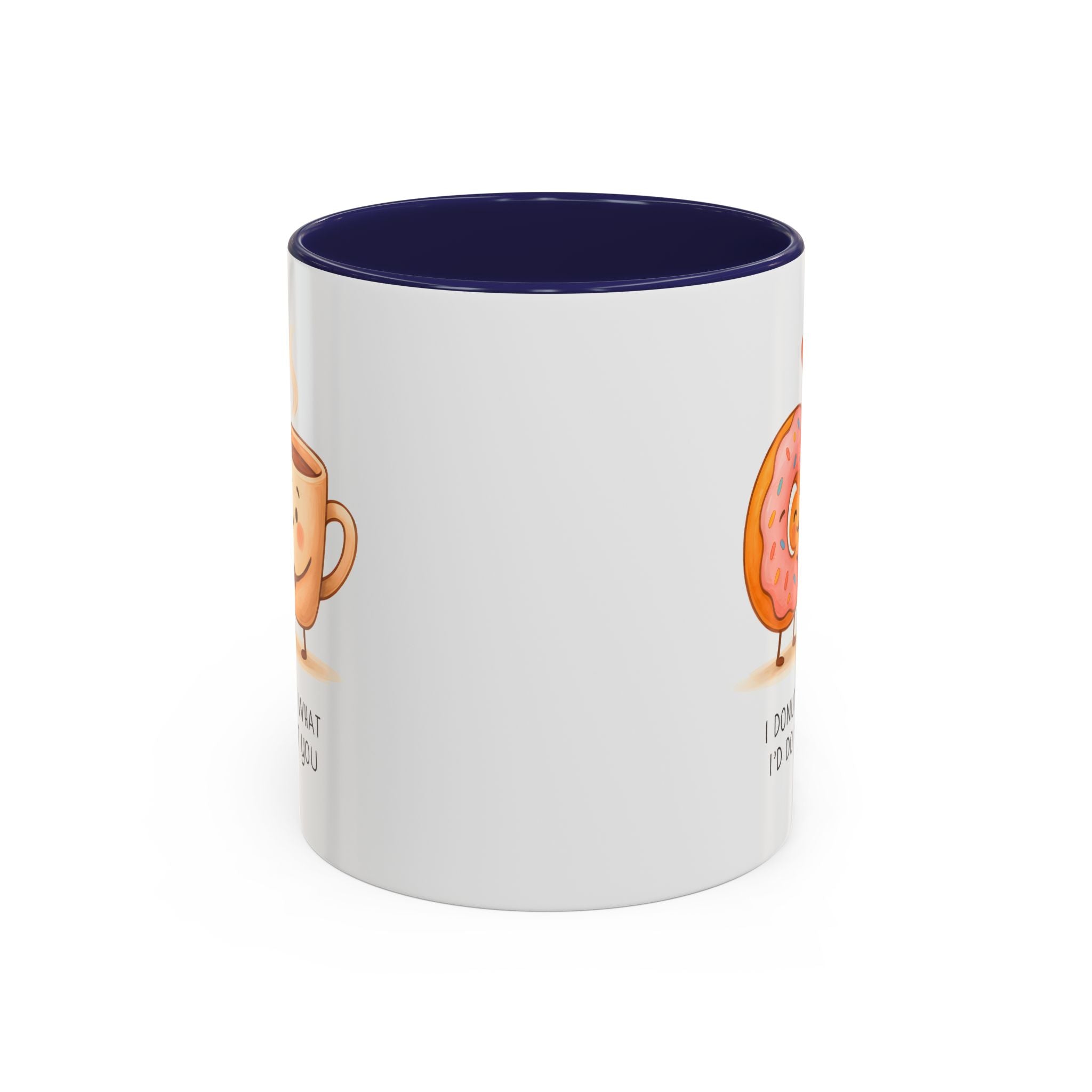 Cute Donut and Coffee Love Ceramic Mug | Gallory Hive