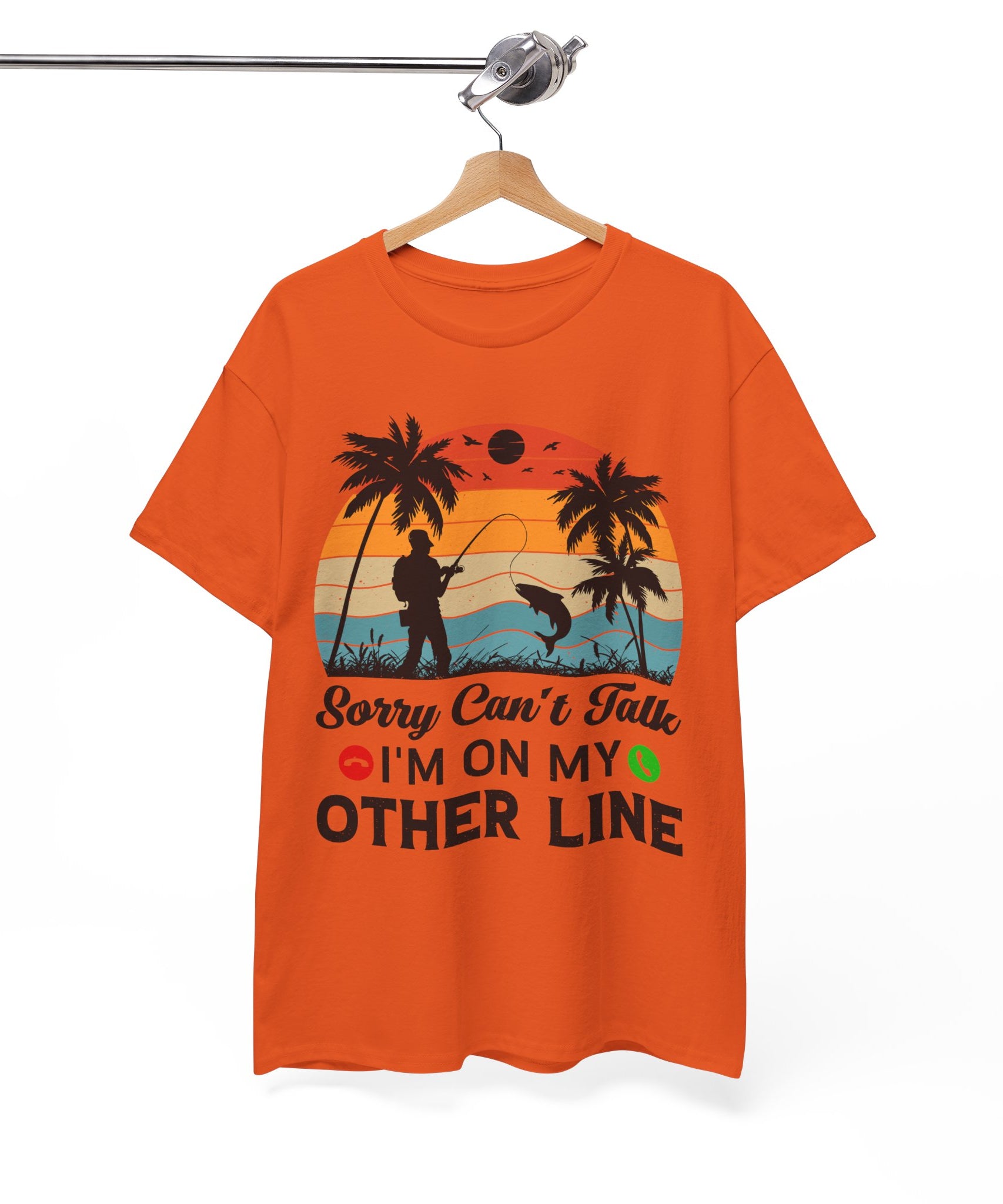 Funny Fishing T-Shirt – On My Other Line | Gallory Hive